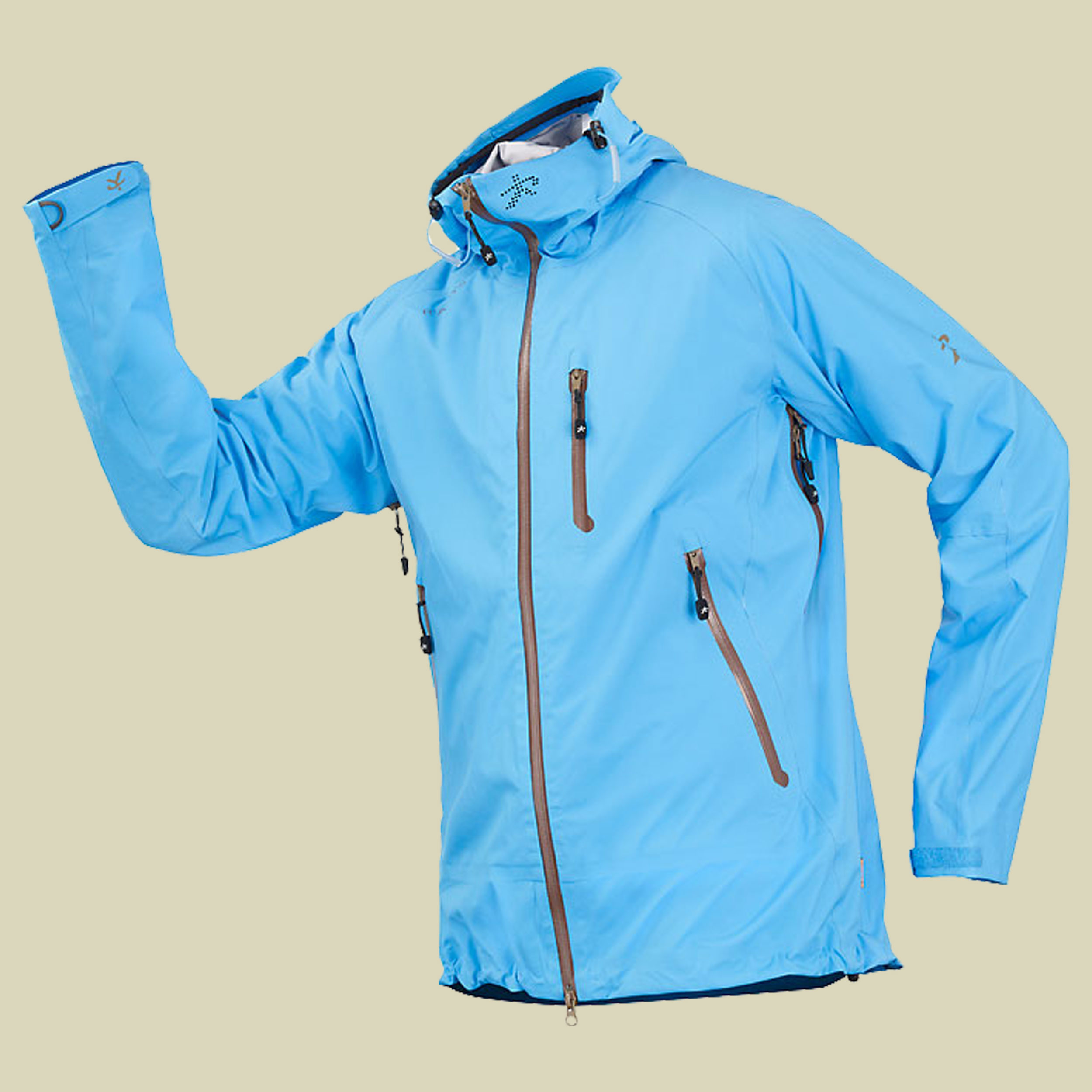 R 1 Light 3-Lagen Wetterschutzjacke Men Größe S Farbe air