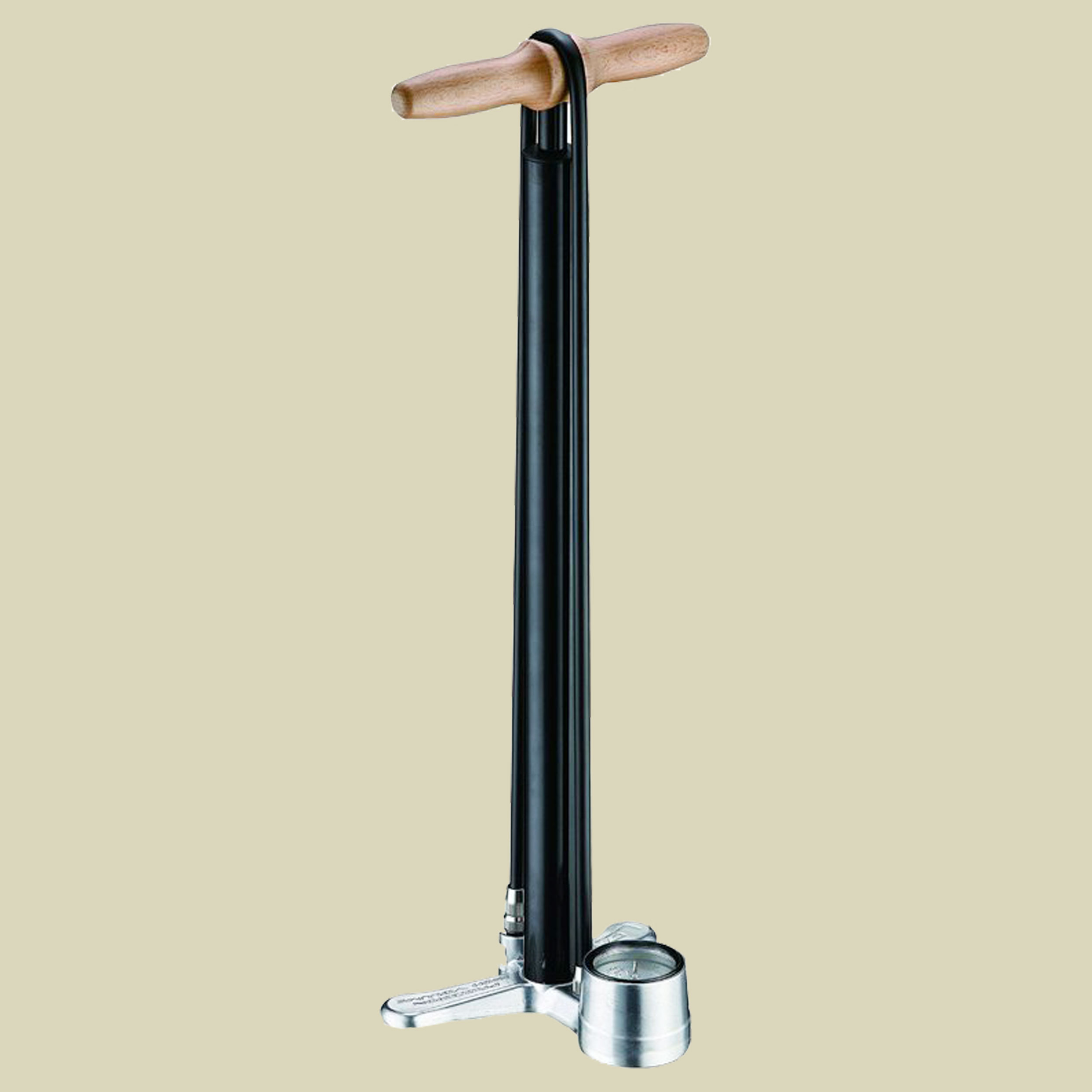 Standluftpumpe Classic Floor Drive Größe 63,5 cm Farbe schwarz-metallic