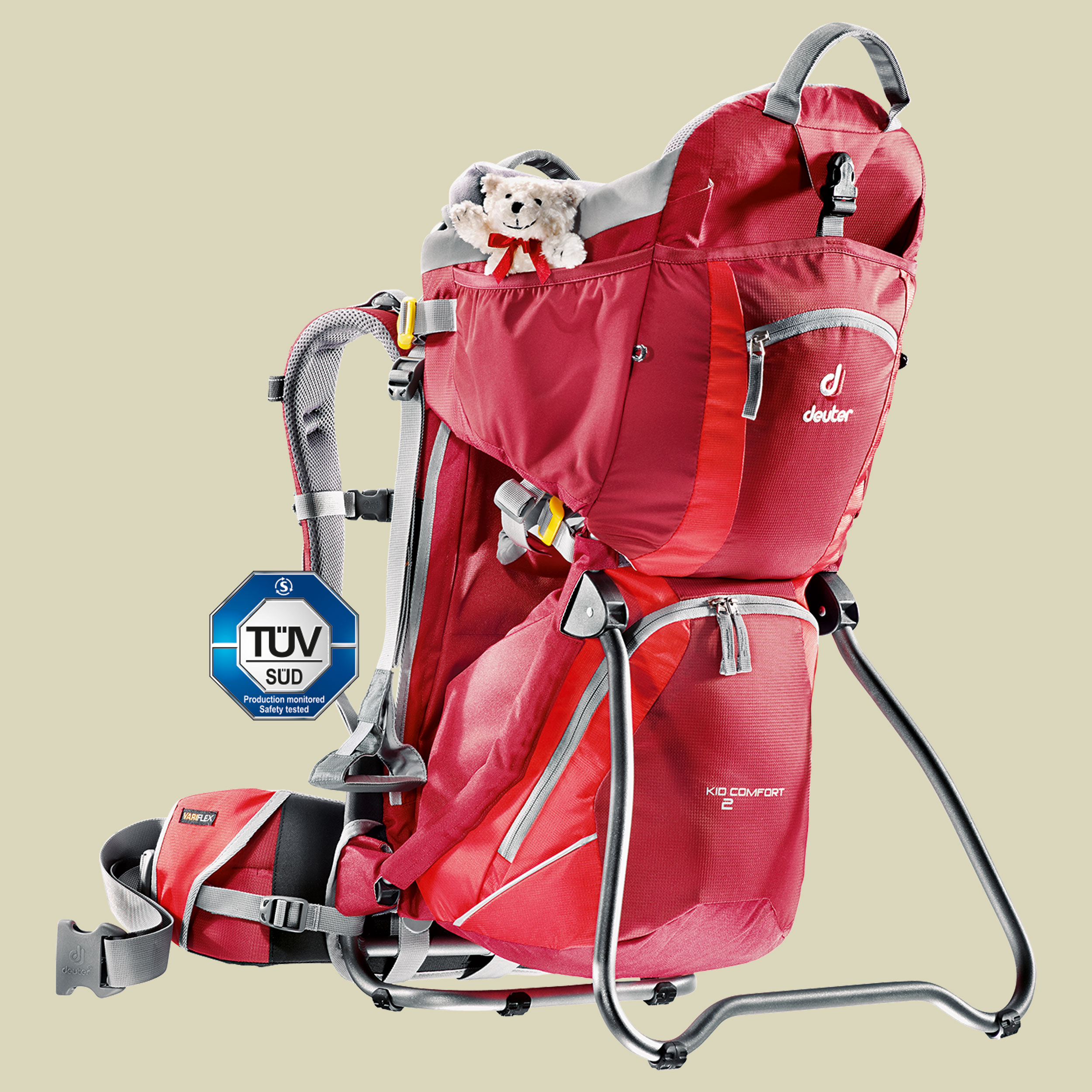 Kid Comfort II  Volumen 18 L Farbe cranberry-fire