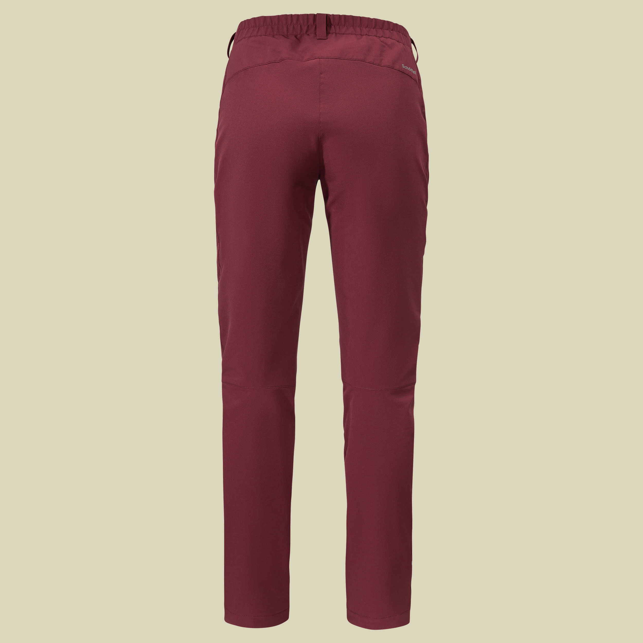 Pants Ascona Warm L Women Größe 38 Farbe dark burgundy