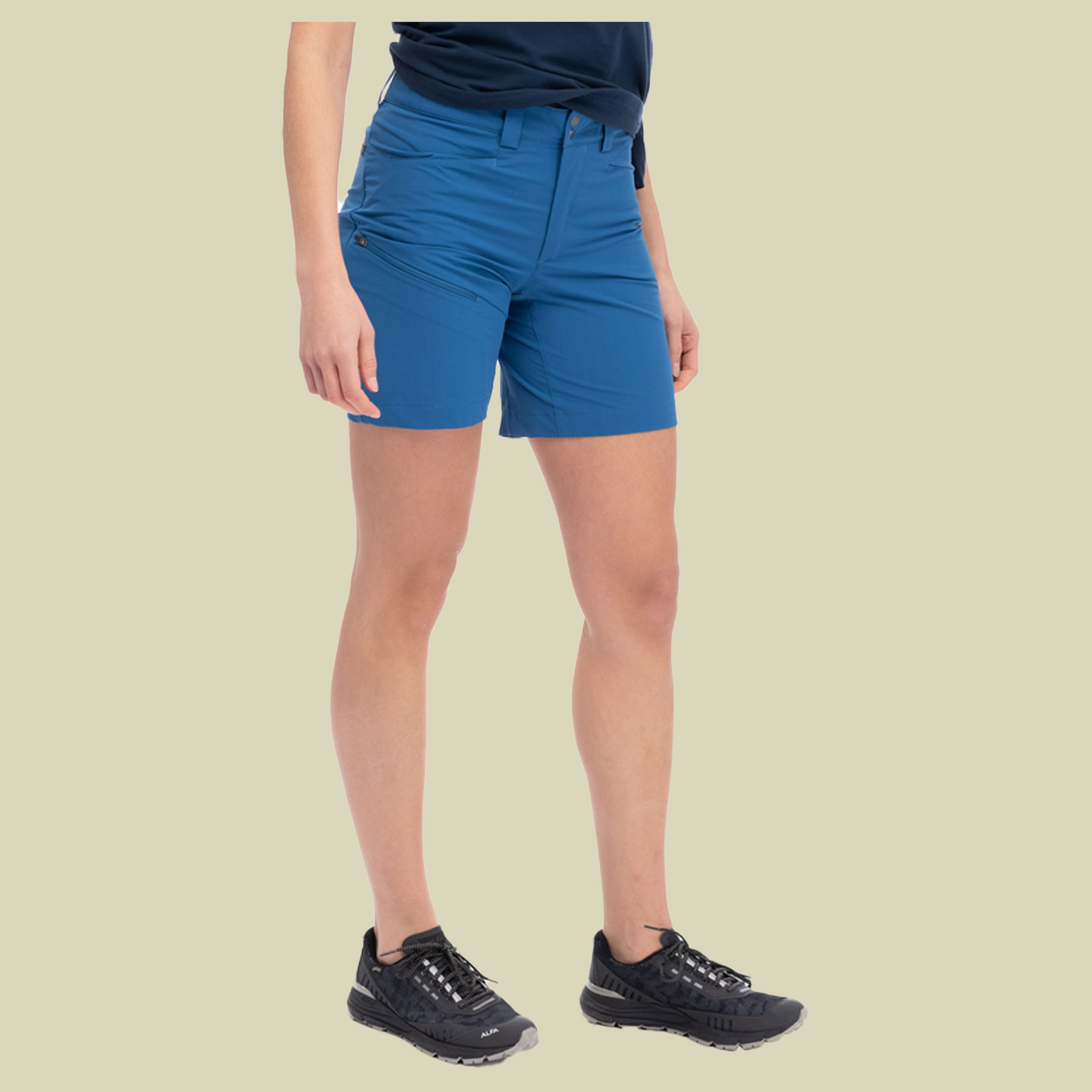 Vandre Light Softshell Shorts Women Größe 36 Farbe north sea blue