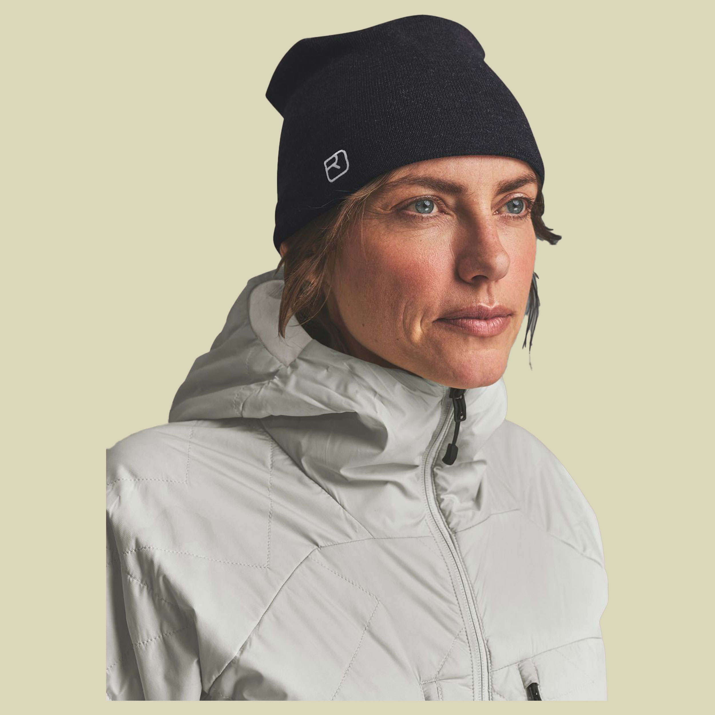 Wonderwool Beanie one size schwarz - black raven blend