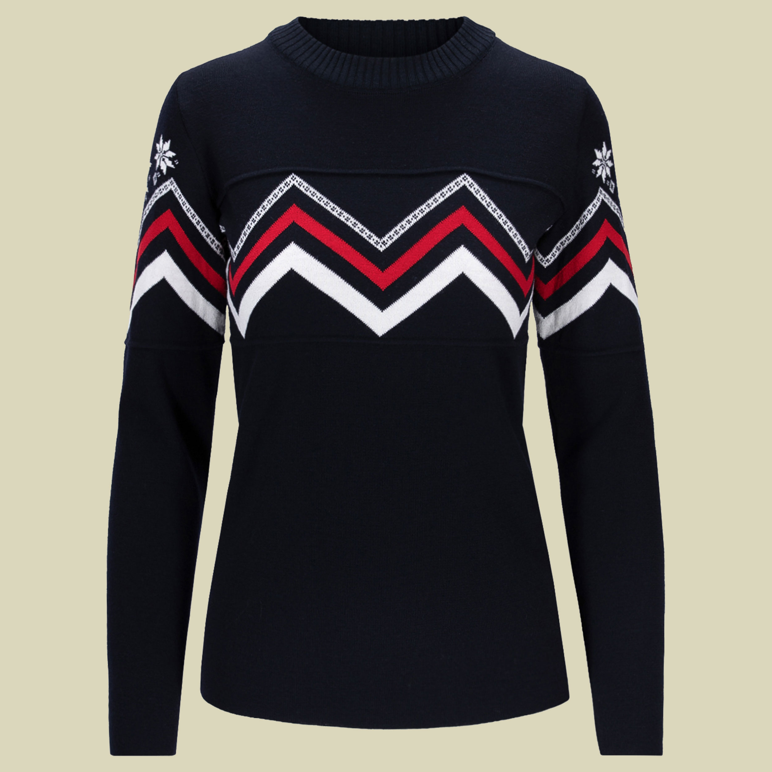 Mount Shimer Sweater Women Größe L  Farbe navy-white-raspberry