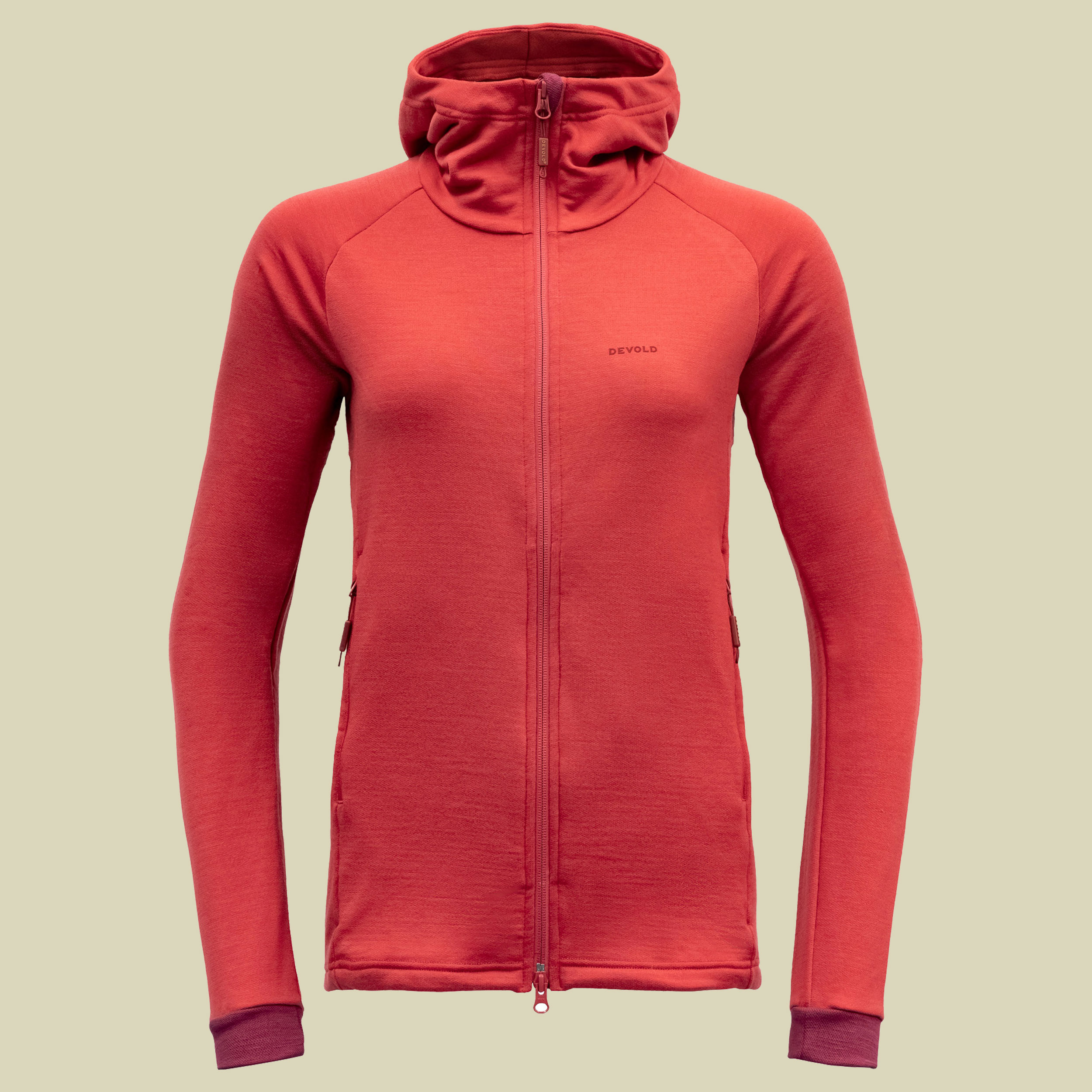 Nibba Merino Jacket Hood Woman Größe S Farbe beauty