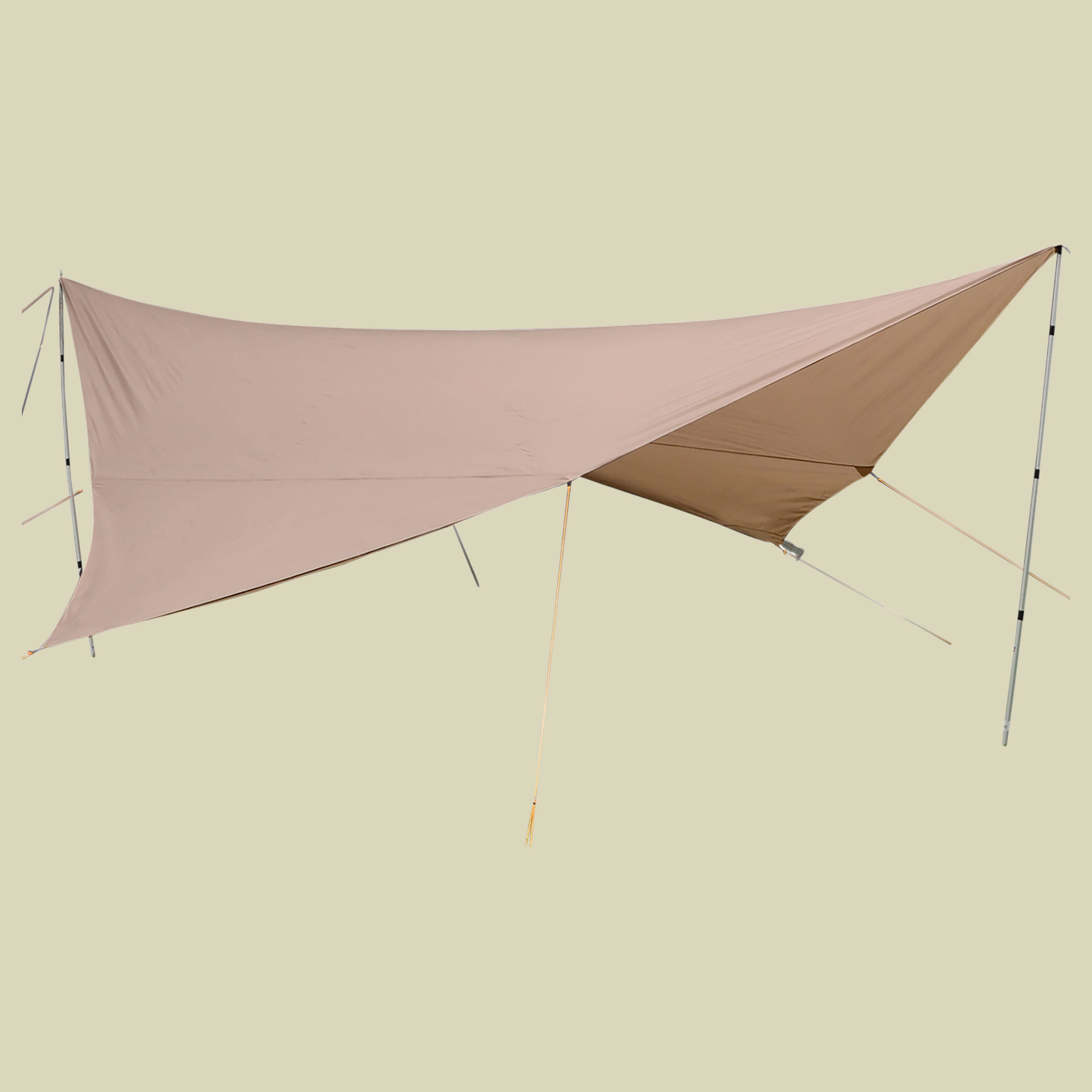 Tarp Squrewing 350 BTC Größe 350 x 350 cm Farbe brown sand