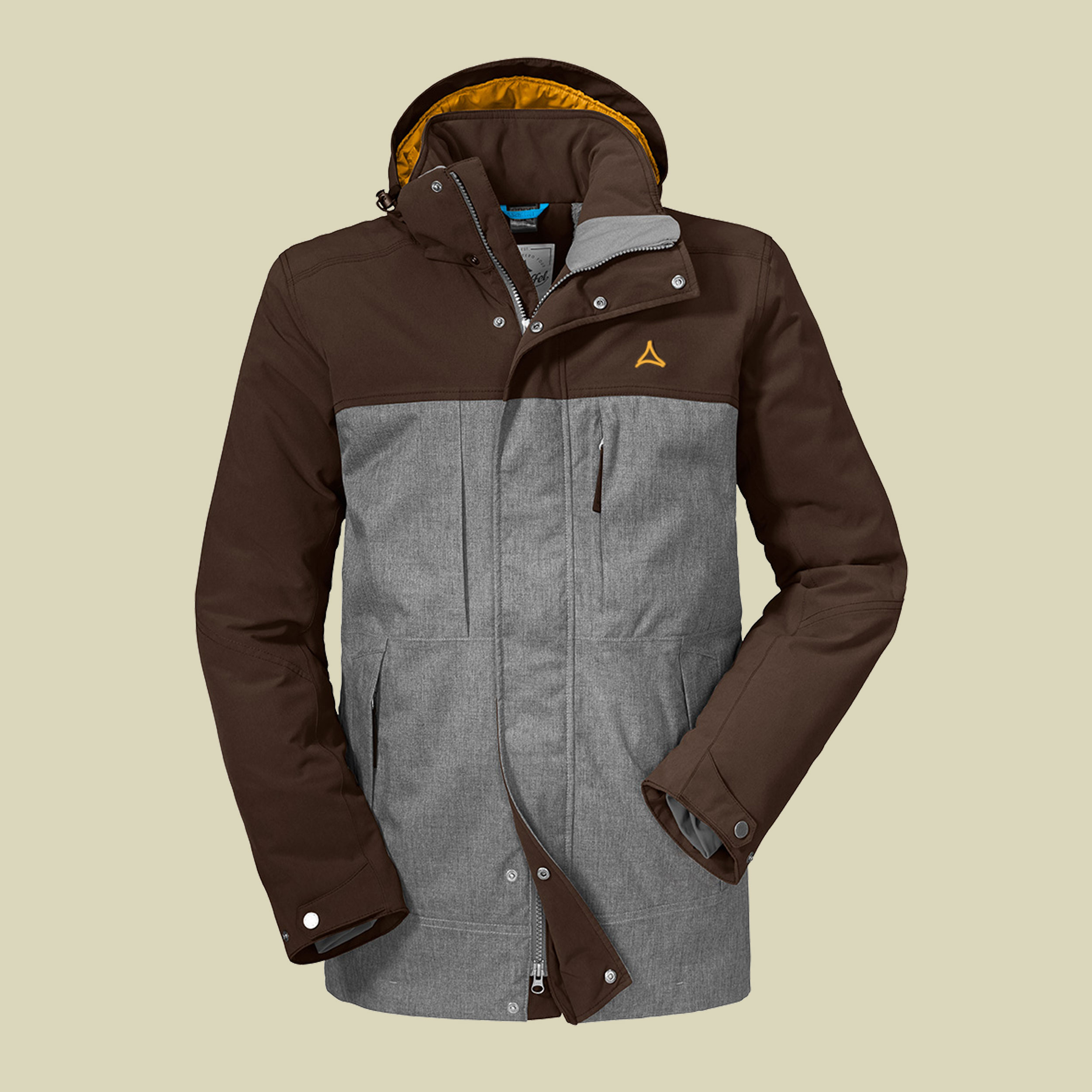 Insulated Jacket Lipezk Men Größe 48 Farbe russed brown
