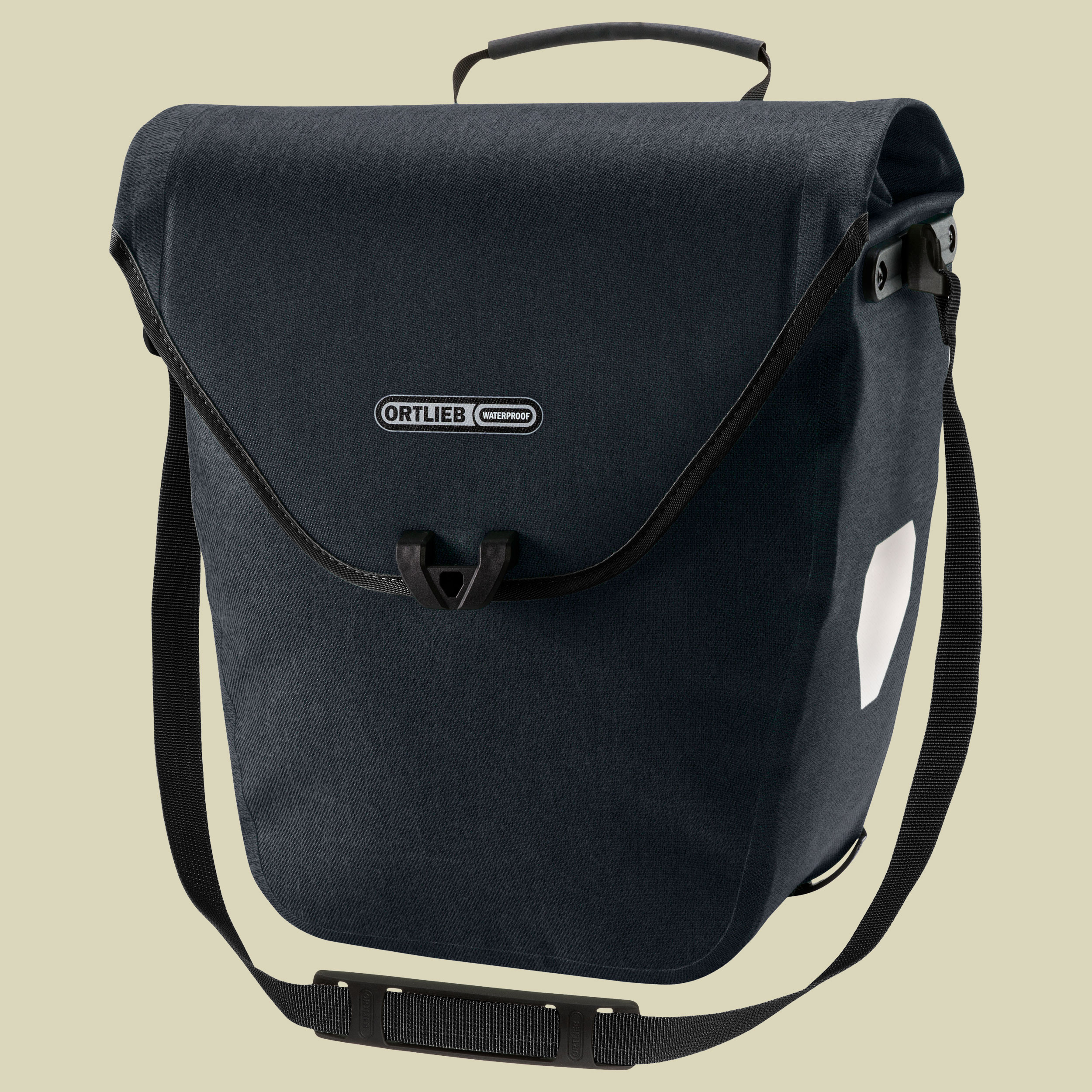 Velo-Shopper QL2.1 (Einzeltasche) Volumen 18,5 Farbe ebony