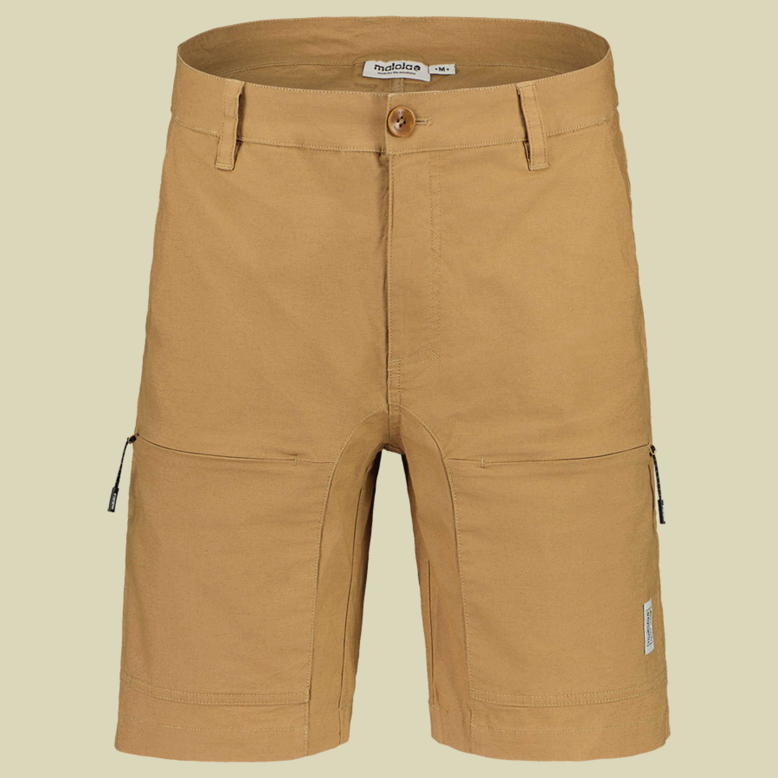 CrosaM. Organic Hemp Stretch Shorts Men Größe L  Farbe clay