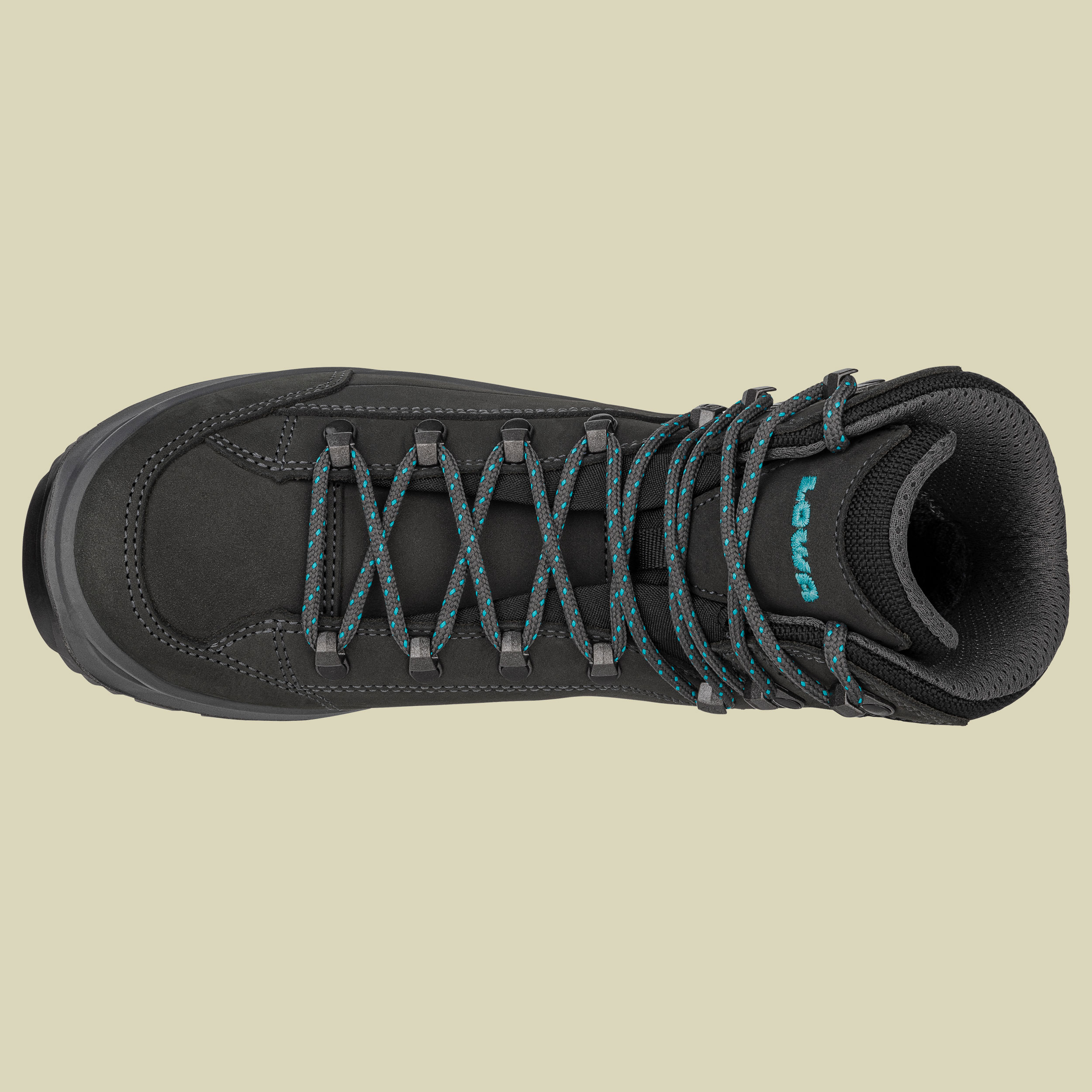 Renegade EVO GTX Mid Women grau UK 4,5 - asphalt/türkis