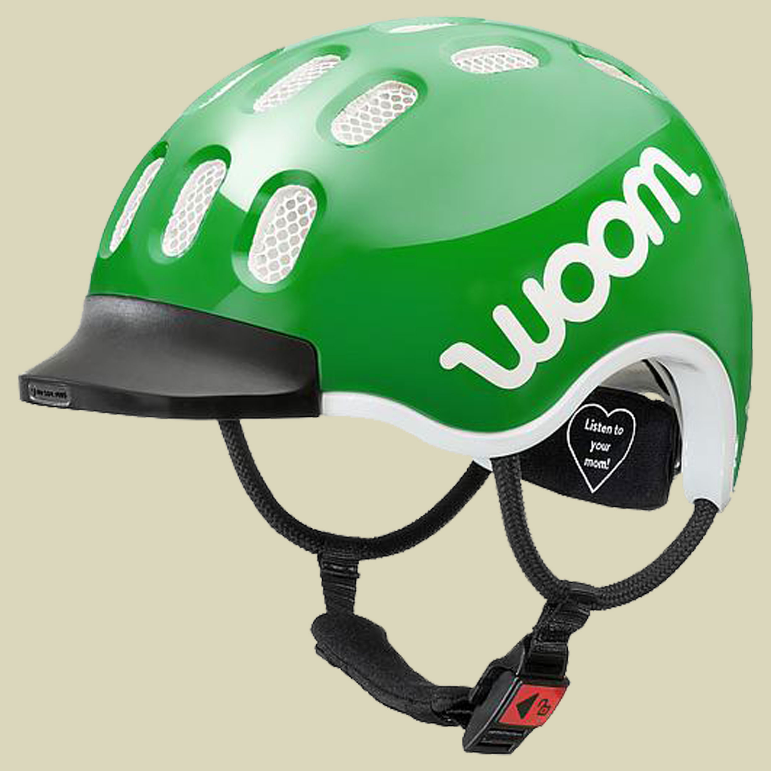 Kinderhelm Kopfumfang L 55-60 cm Farbe woom green