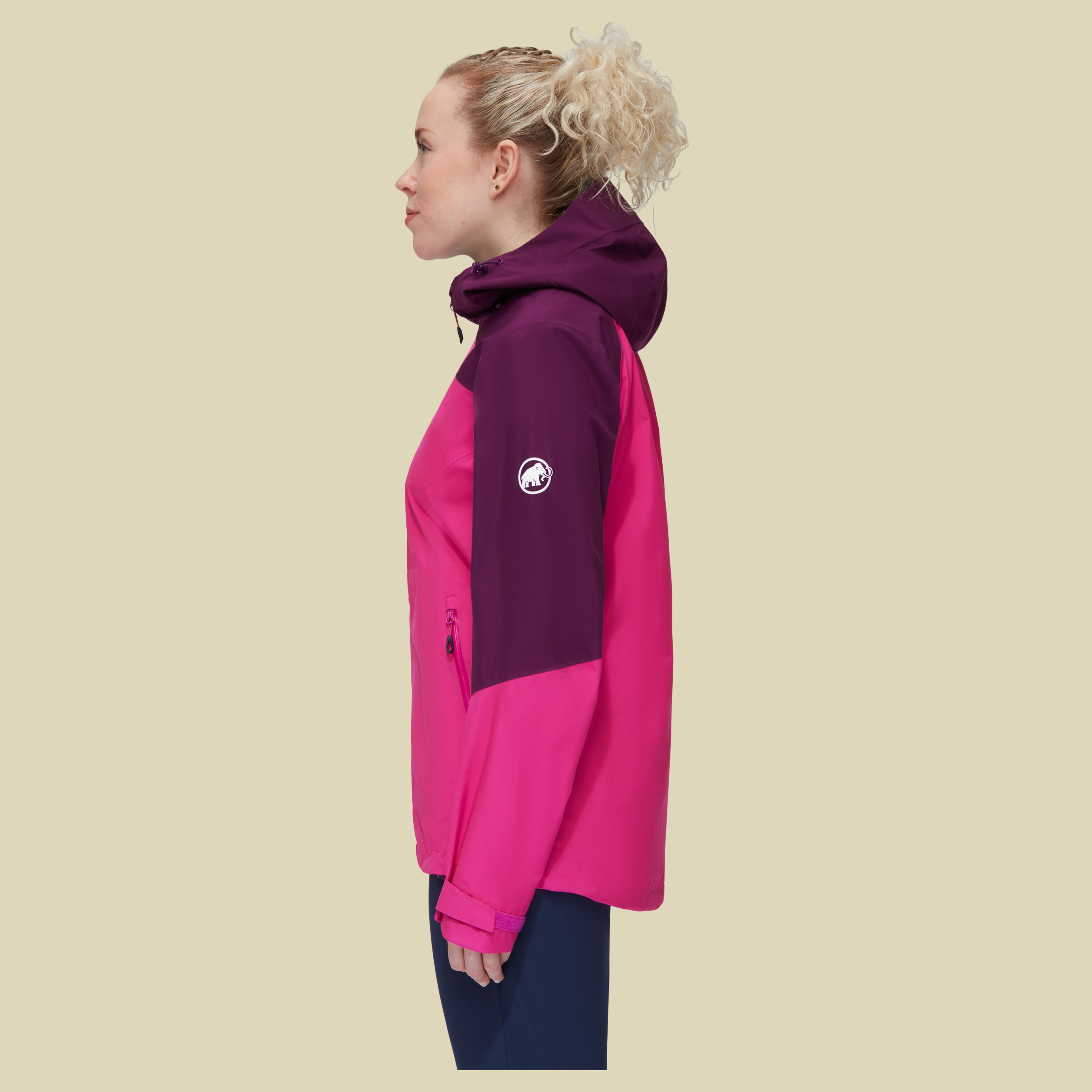 Convey Tour HS Hooded Jacket Women Größe L  Farbe pink-grape