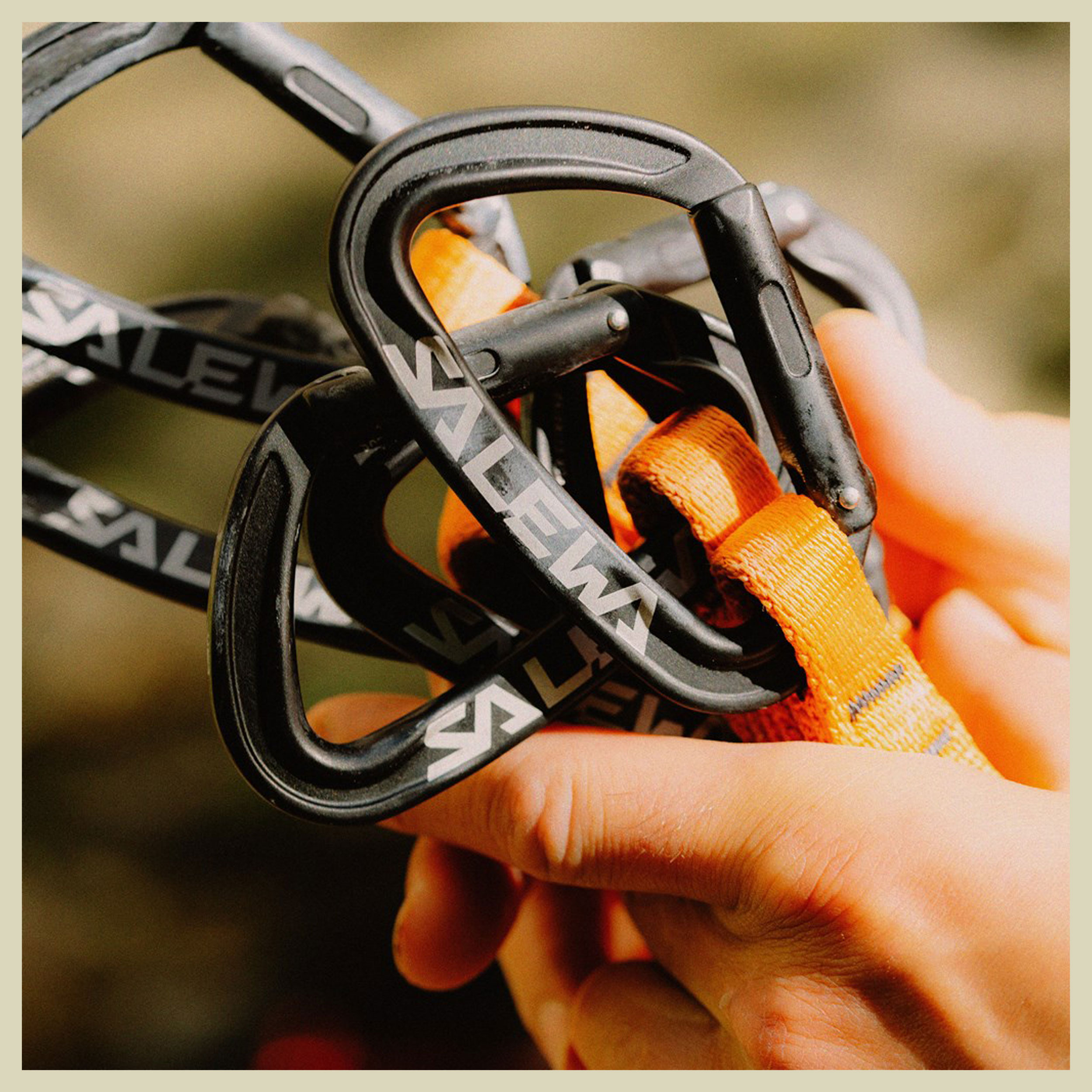 Ortles HMS M Carabiner one size grau - grey