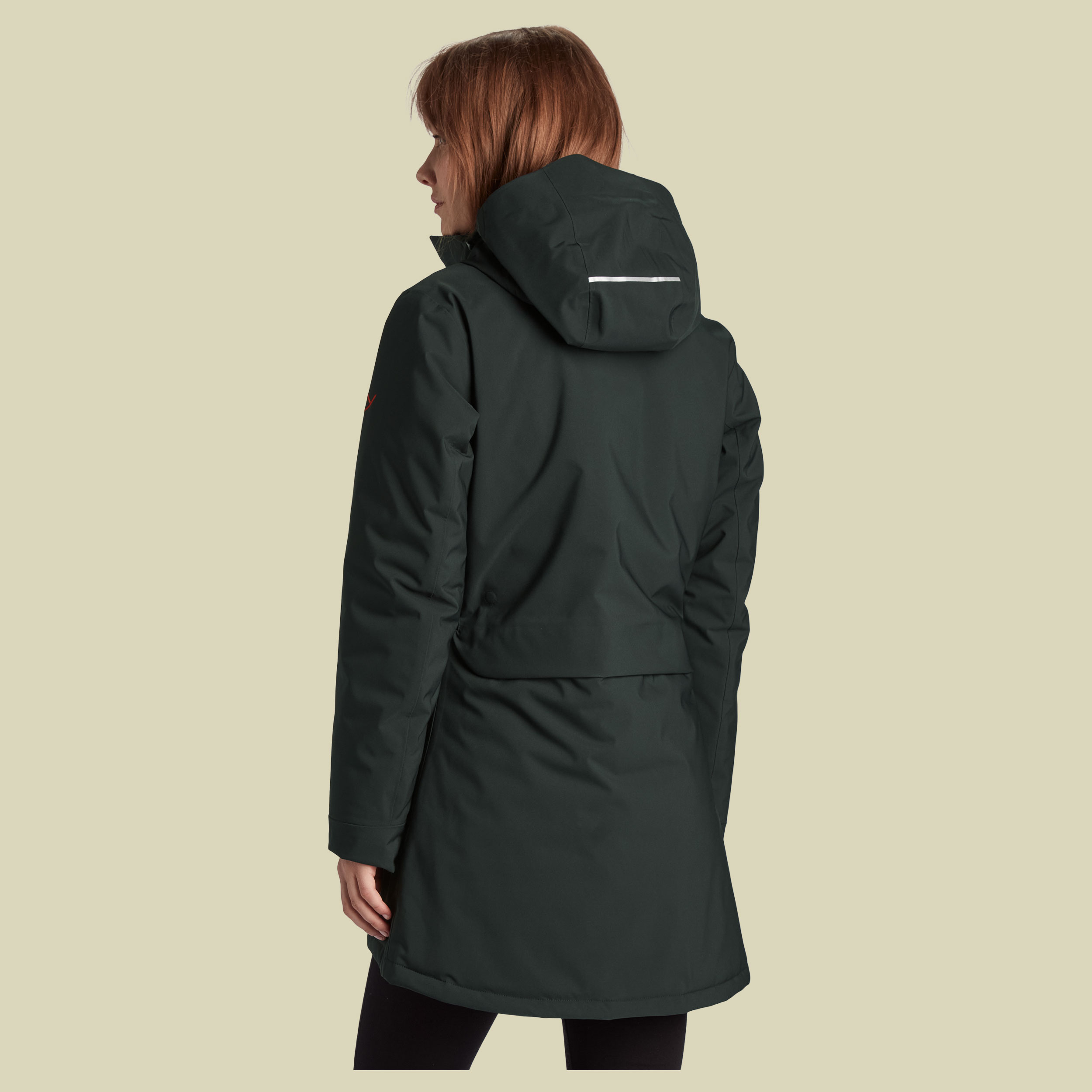 Mani Urban Bike Down Coat Women Größe XL Farbe black