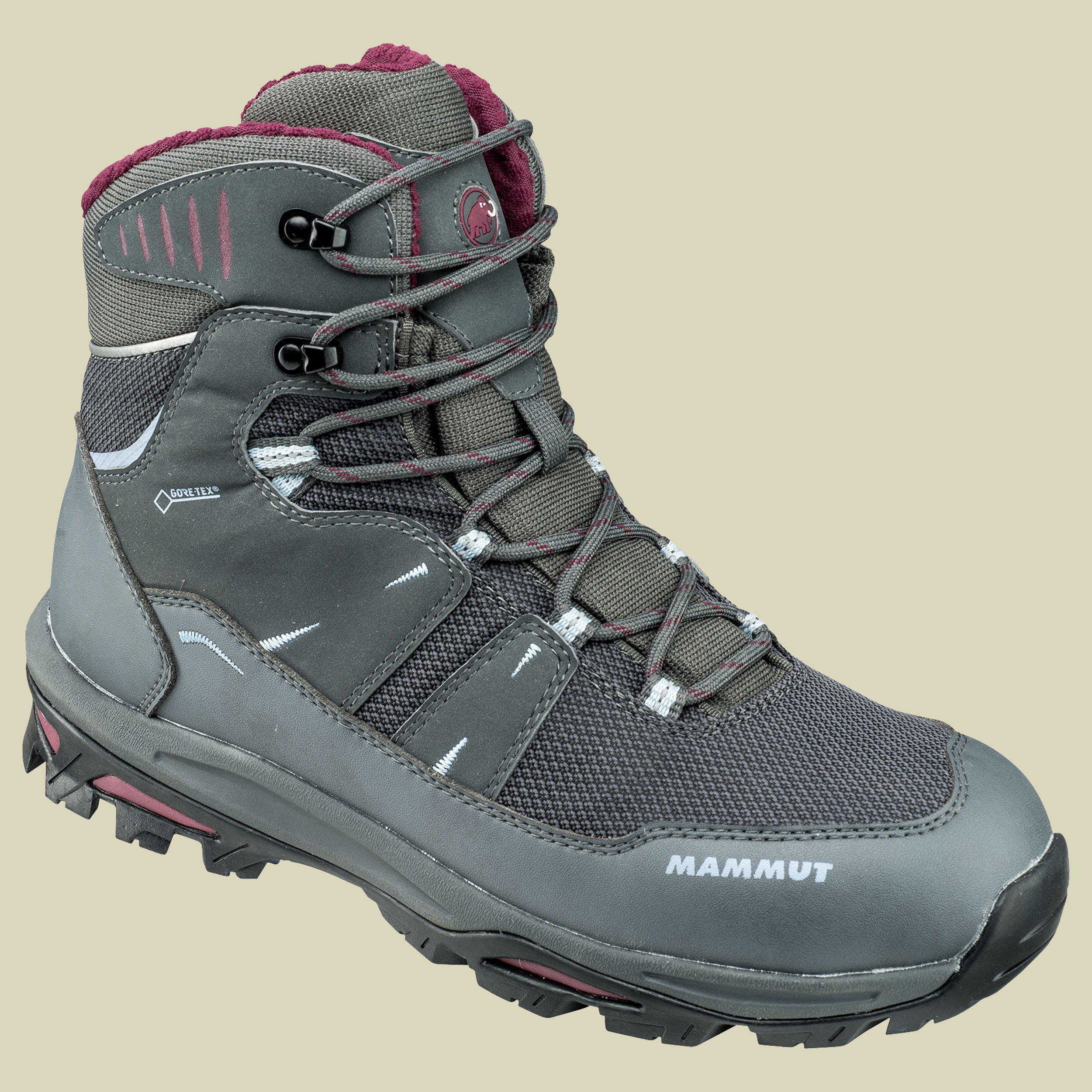 Runbold Tour High II GTX Women  Größe UK 5 Farbe graphite-merlot