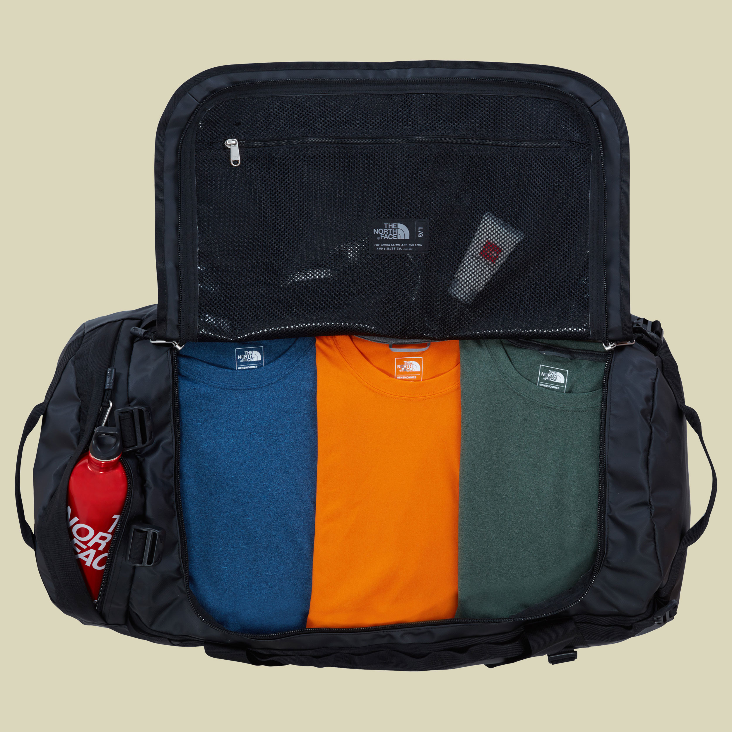 Base Camp Duffel L Volumen 95 Farbe TNF black