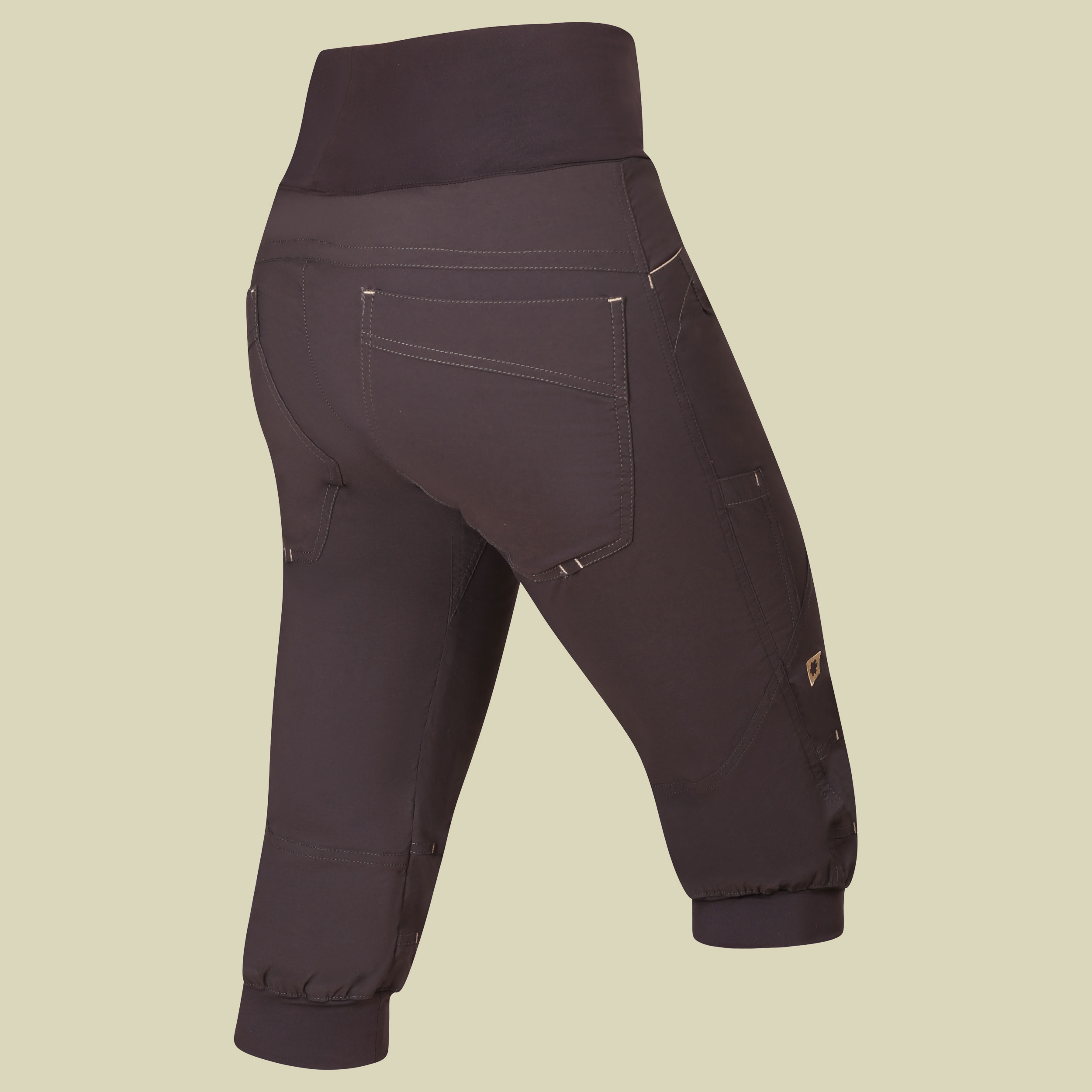 Noya Shorts Women grau XL - anthracite obsidian