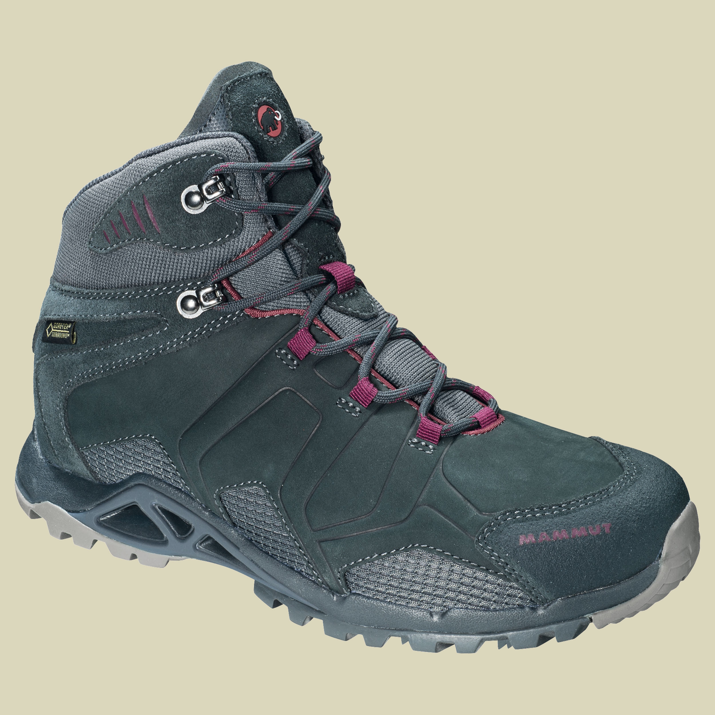 Comfort Tour Mid GTX Surround Women Größe UK 4,5 Farbe graphite-amarante