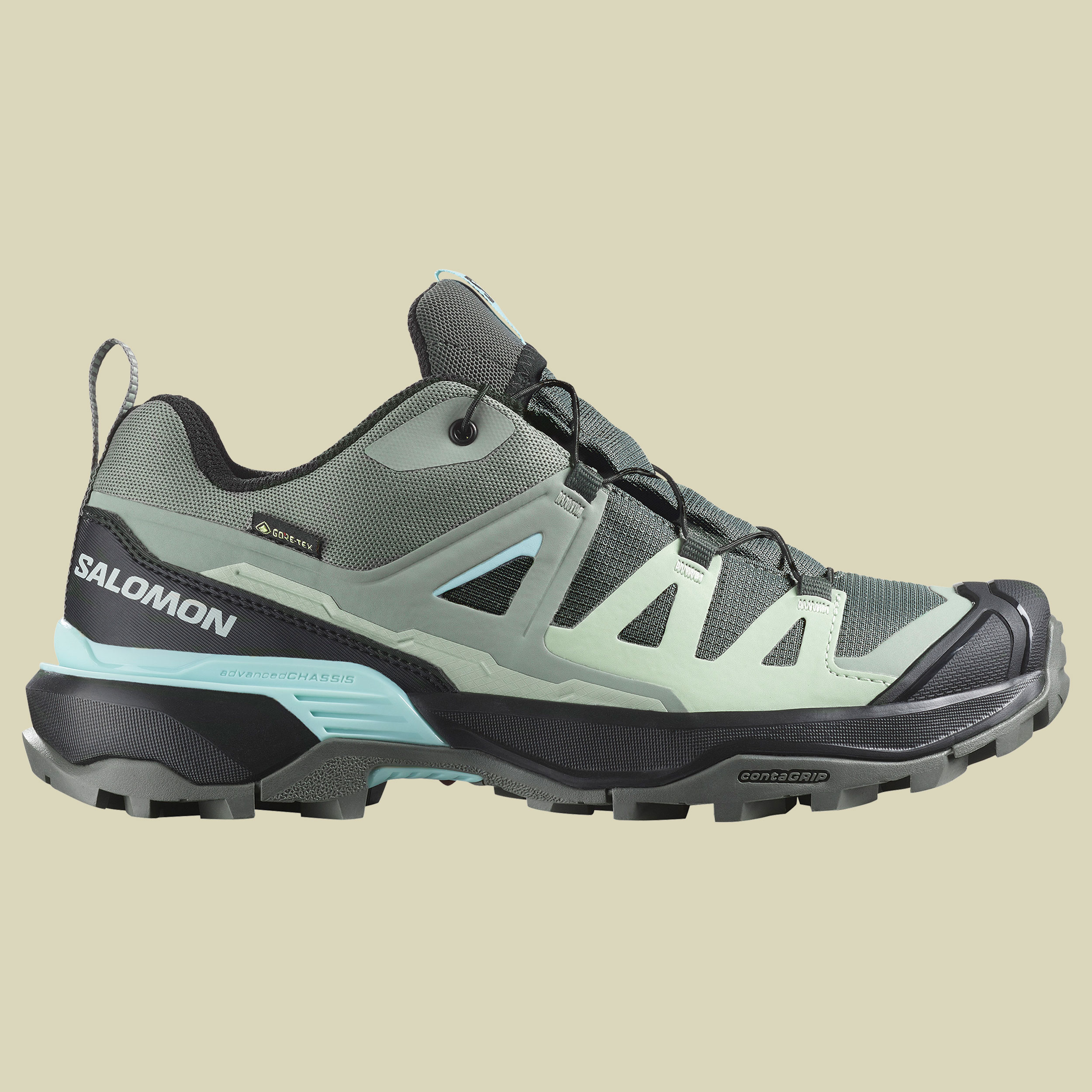 X Ultra 360 GTX Women UK 8,5 grau - Farbe sedona sage/black/sea foam