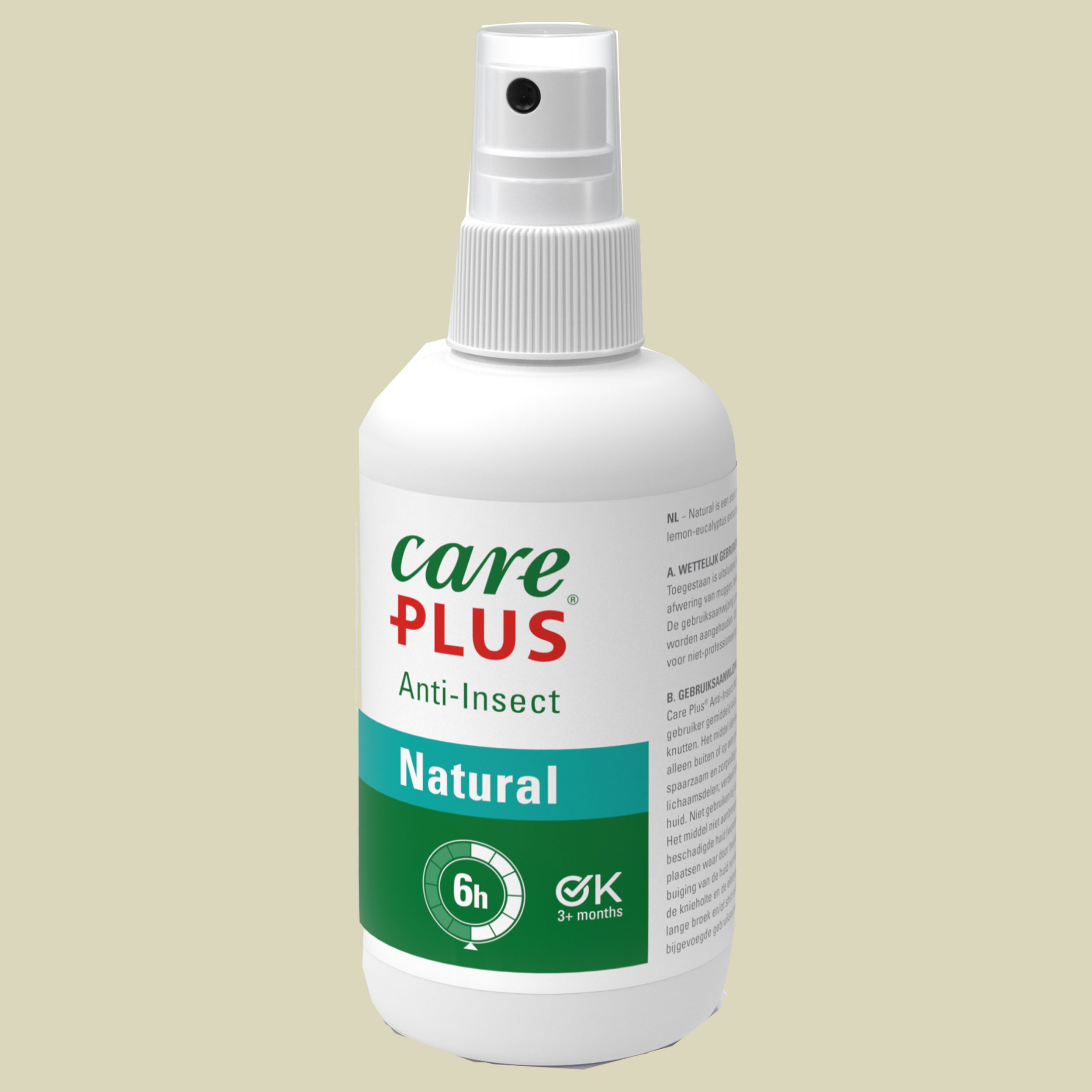 Care Plus Anti-Insect Natural Spray Citriodiol, 200 ml