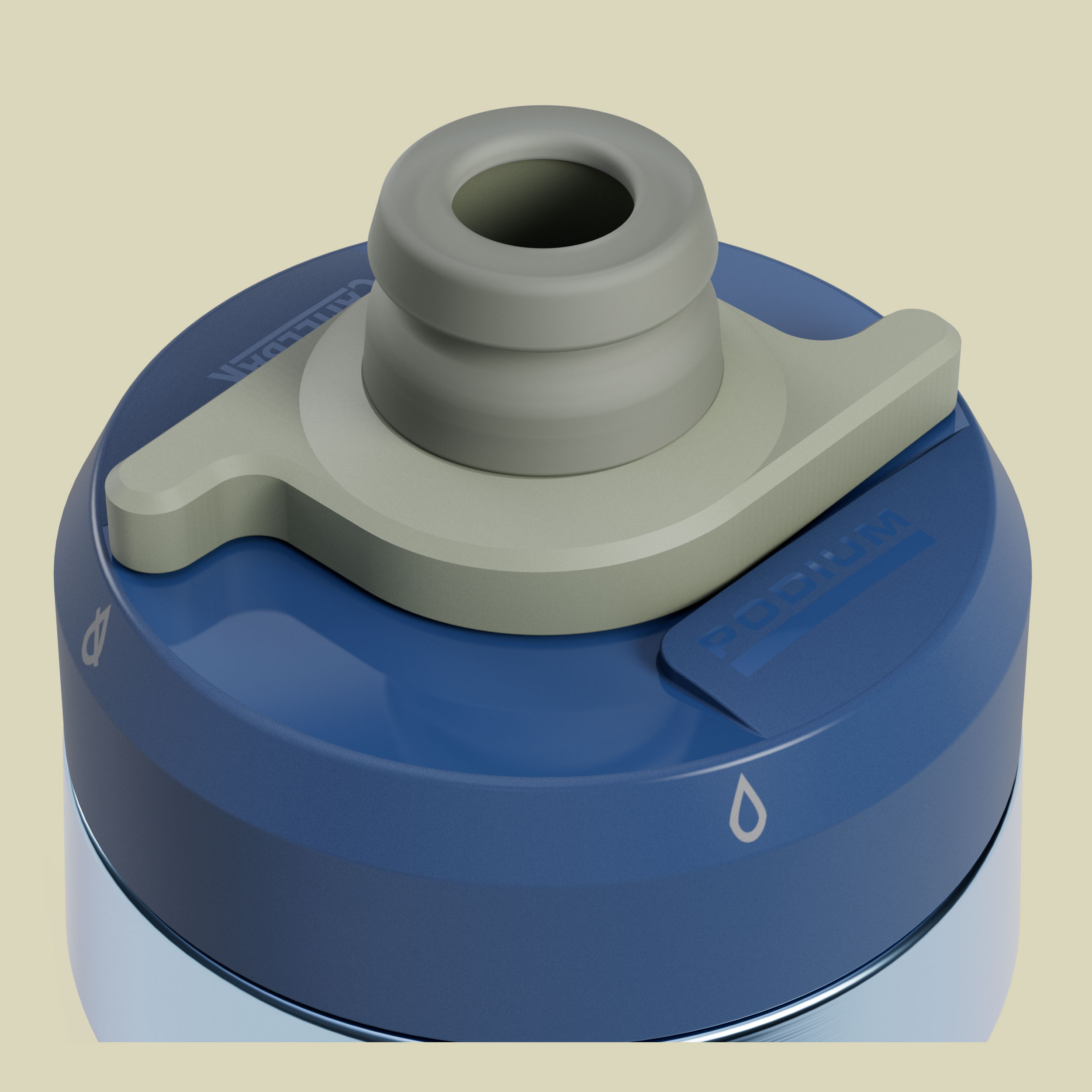 Camelbak Podium Insulated Steel 530 ml blau - mercury deep sea