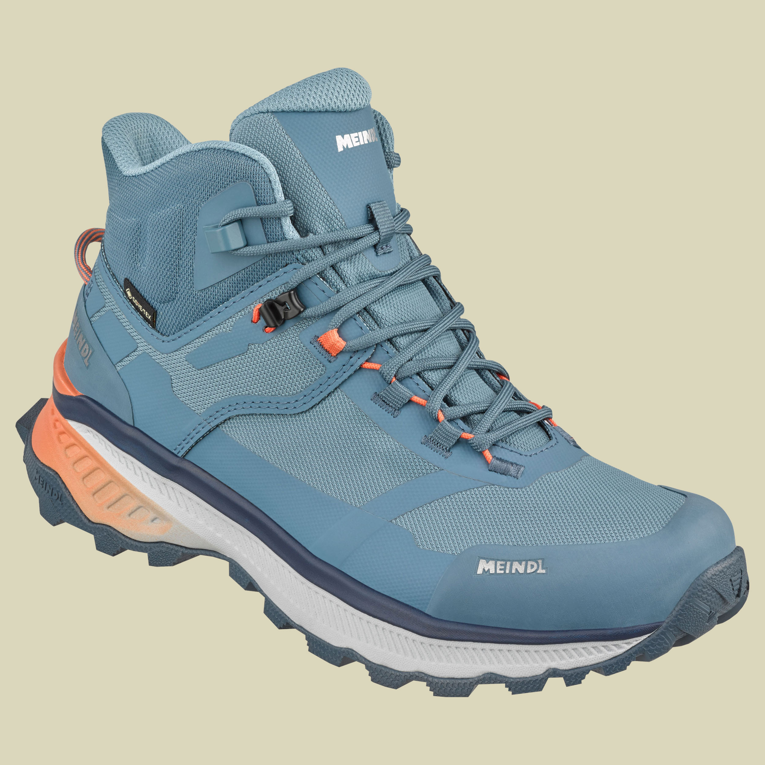 Tahoma Lady Mid GTX UK 6 grau - Farbe eisgrau/orange