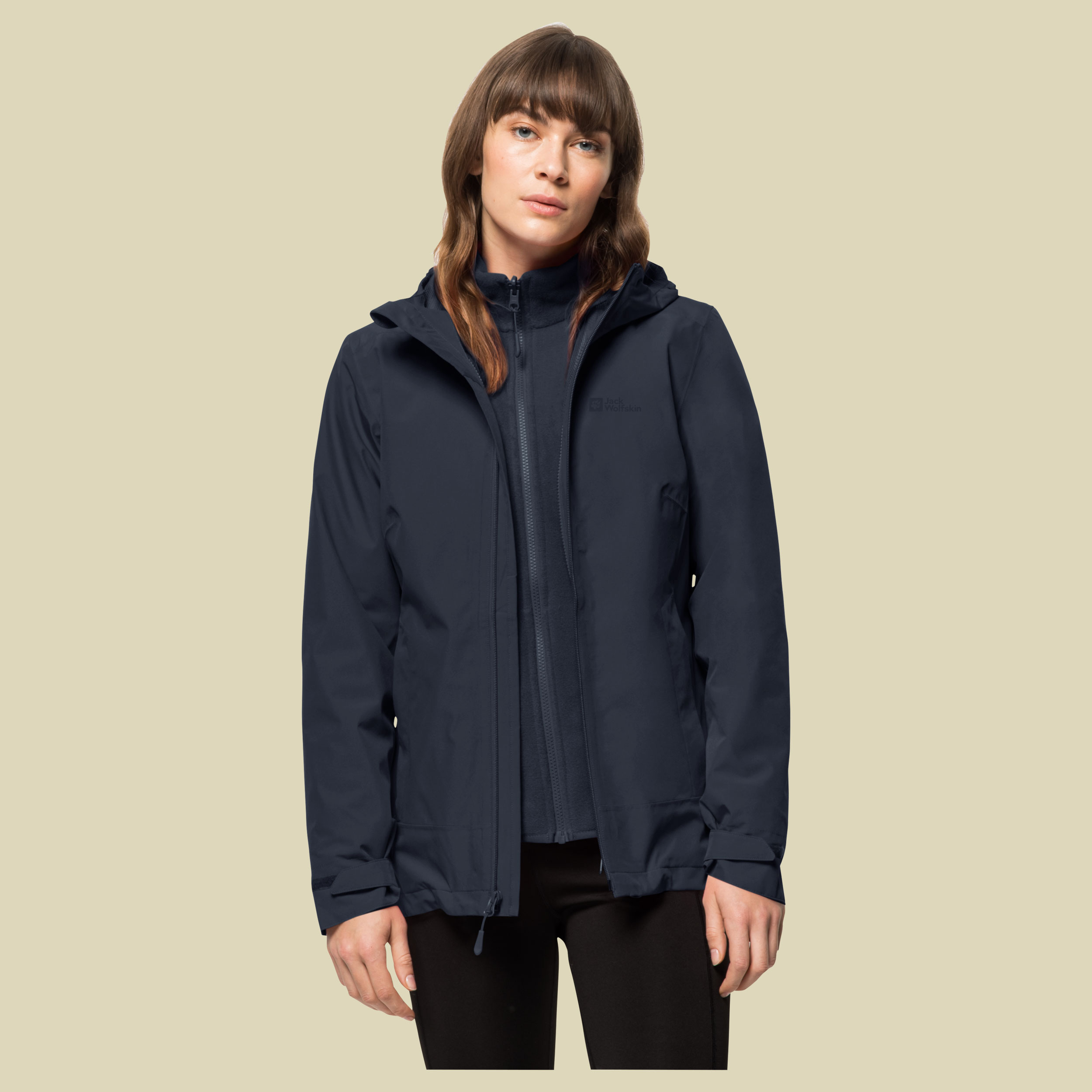 Moonrise 3in1 Jacket Women Größe XXL Farbe night blue