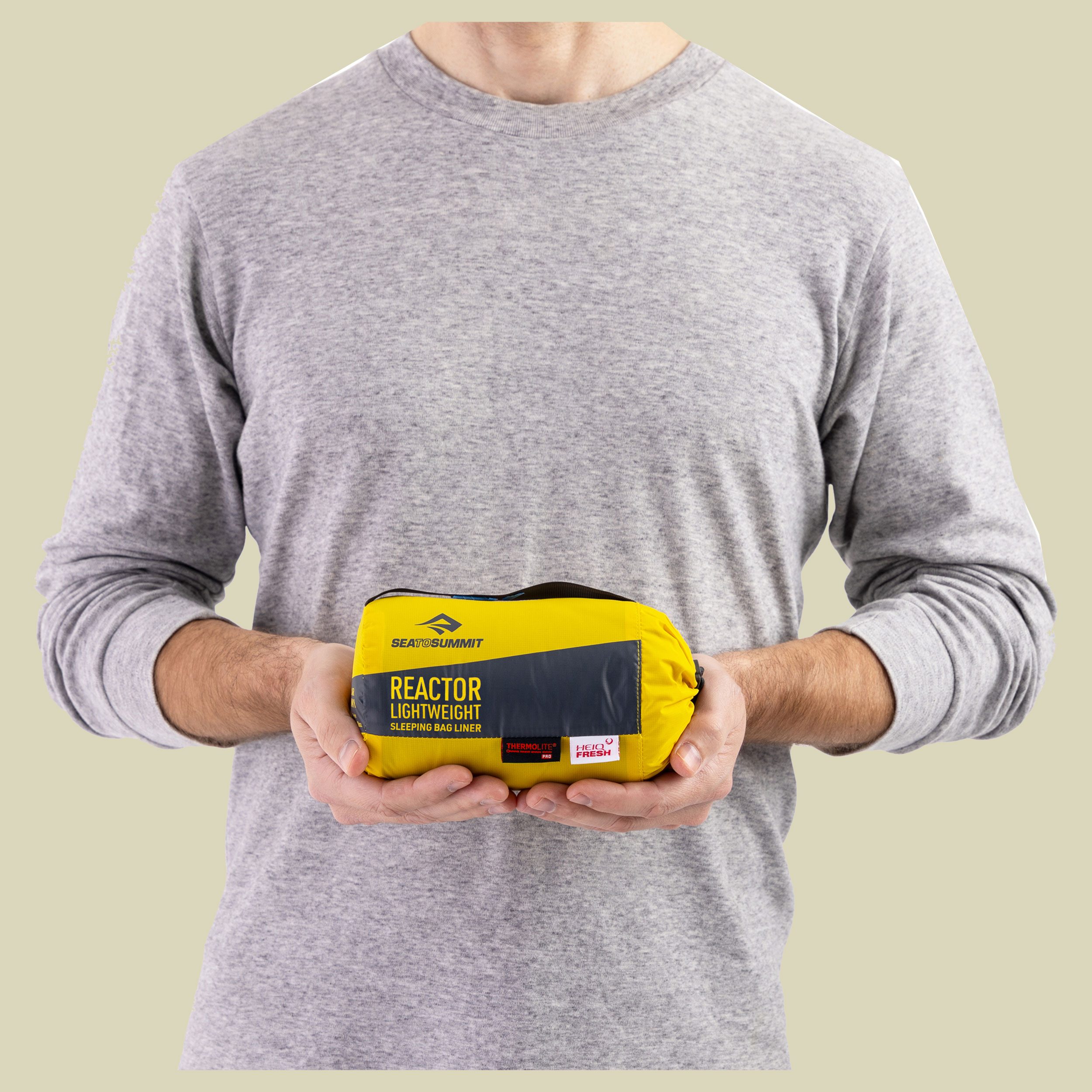 Reactor Lightweight Liner Short: 170 cm grau - Farbe pewter