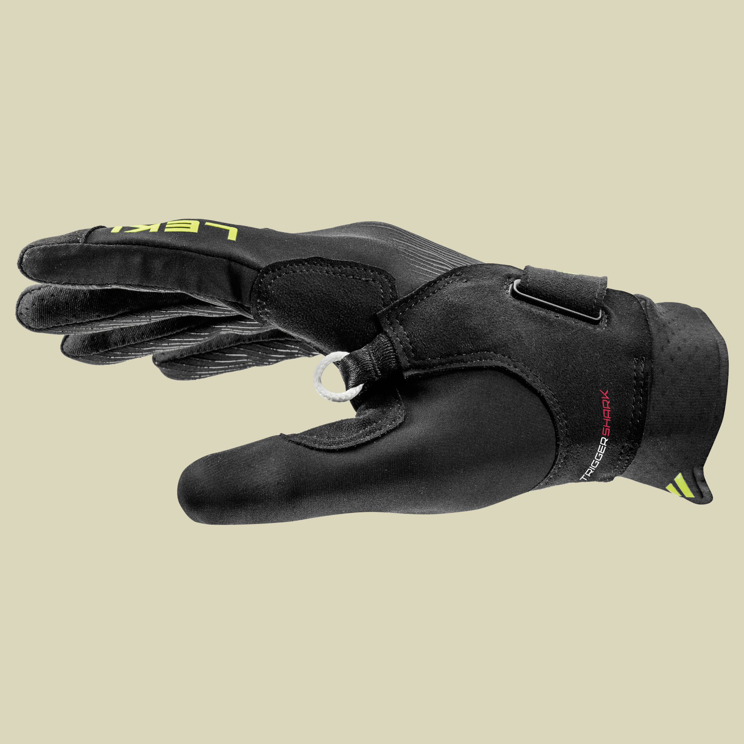 Ultratrail TR Trail Running Handschuhe 7 schwarz - black-neonyellow