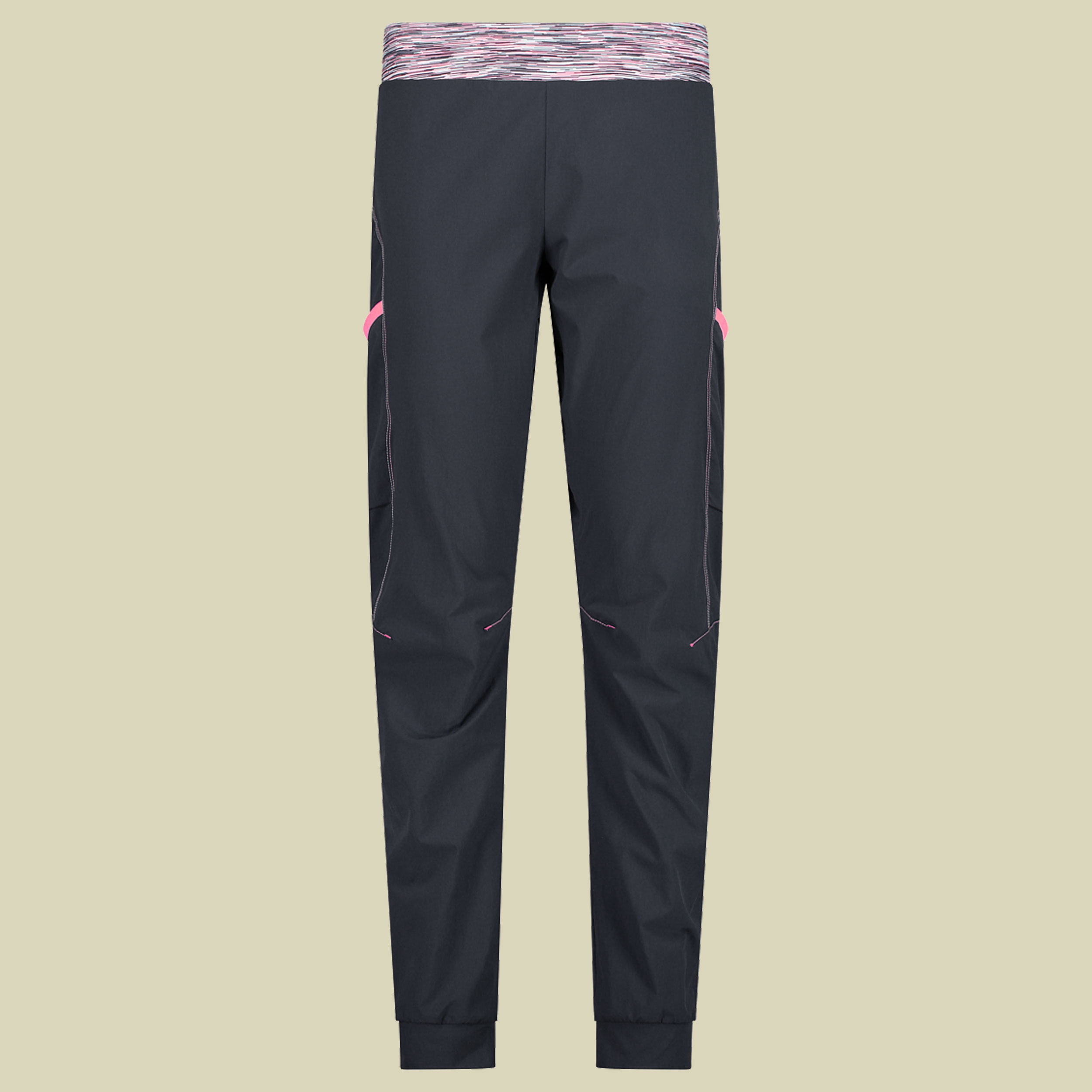 Woman Pant Light Climb Größe 38 Farbe 19TN antracite-pink fluo