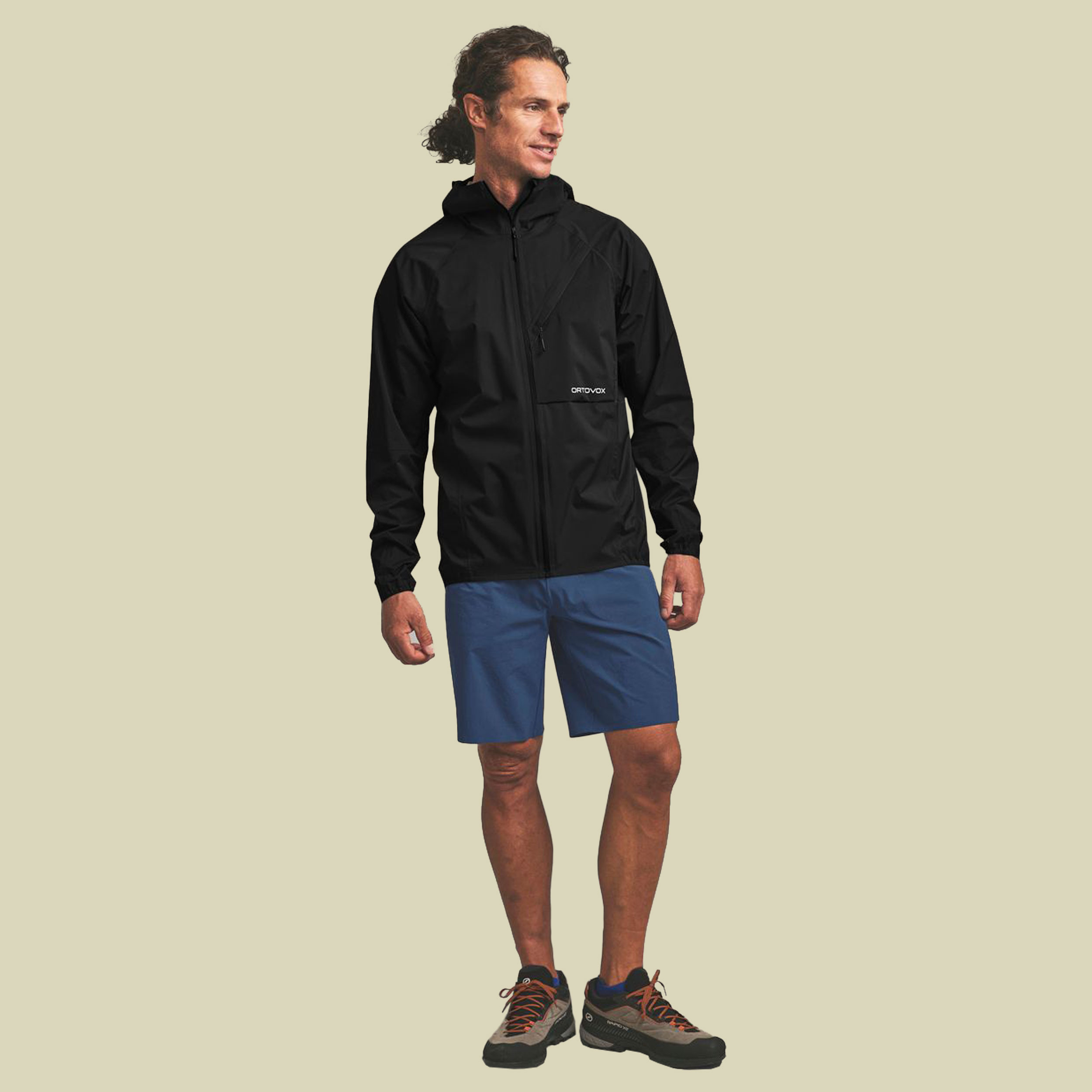 Trace 2.5L Jacket Men XL schwarz - black raven