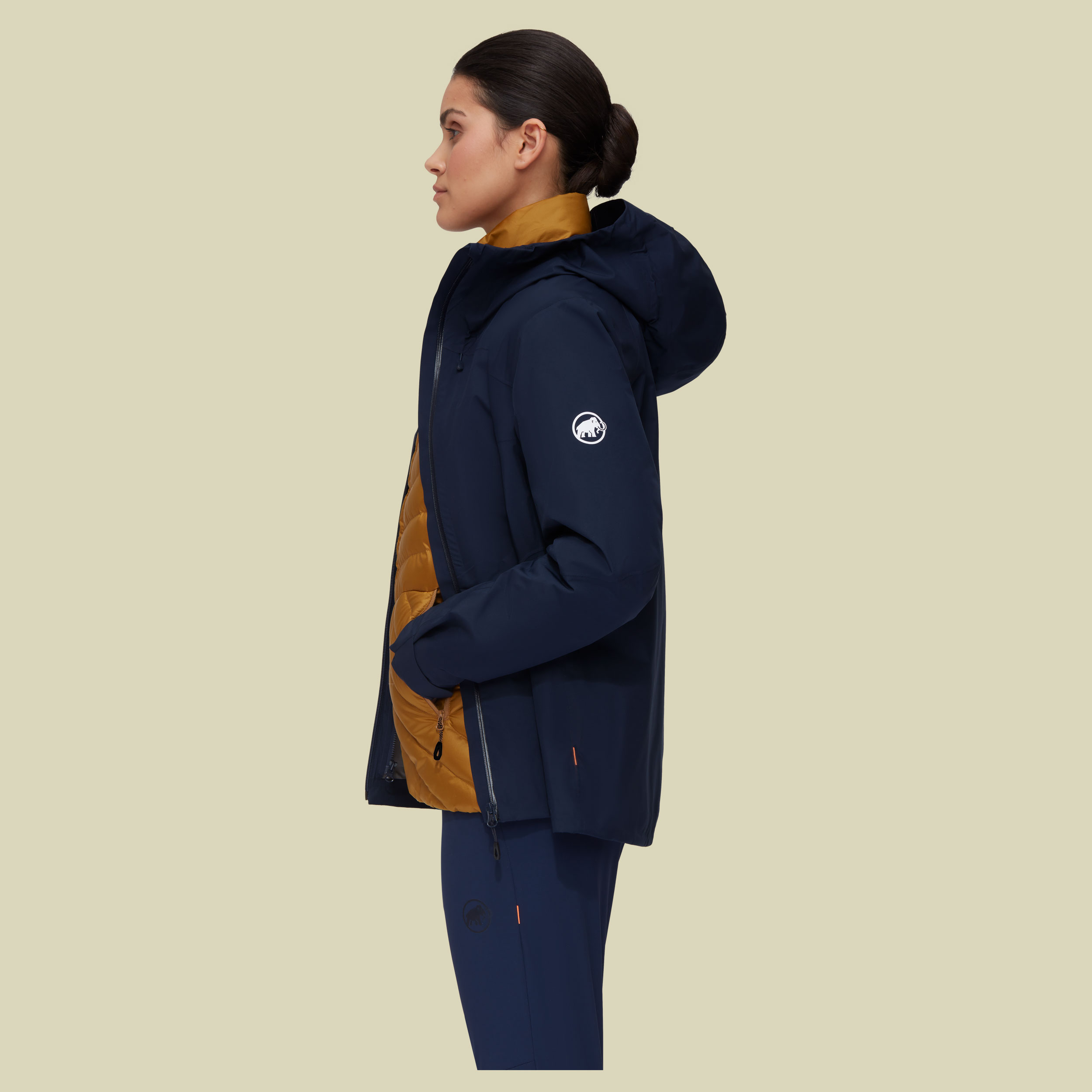 Convey 3 in 1 HS Hooded Jacket Women Größe M  Farbe marine-cheetah