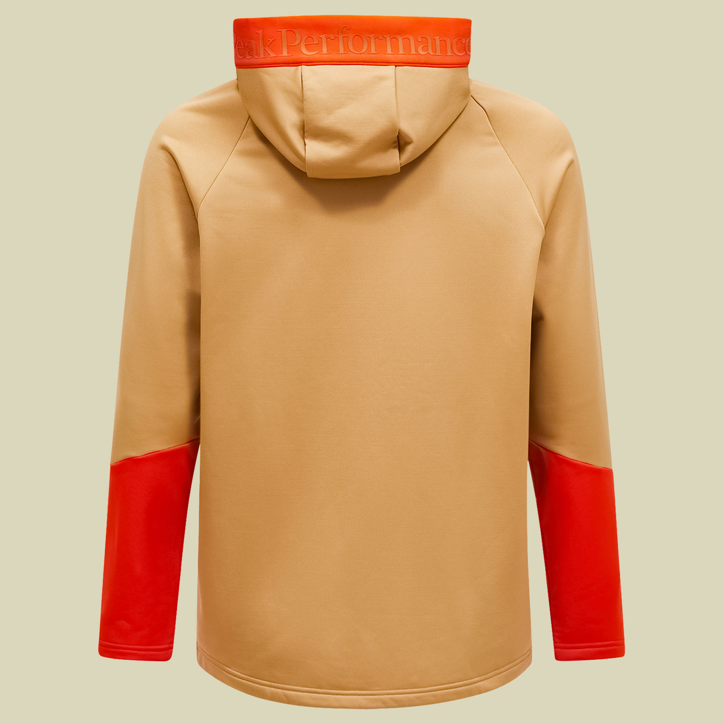 Rider Essentials Zip Hood Men XL beige - sierra sand / solar burst