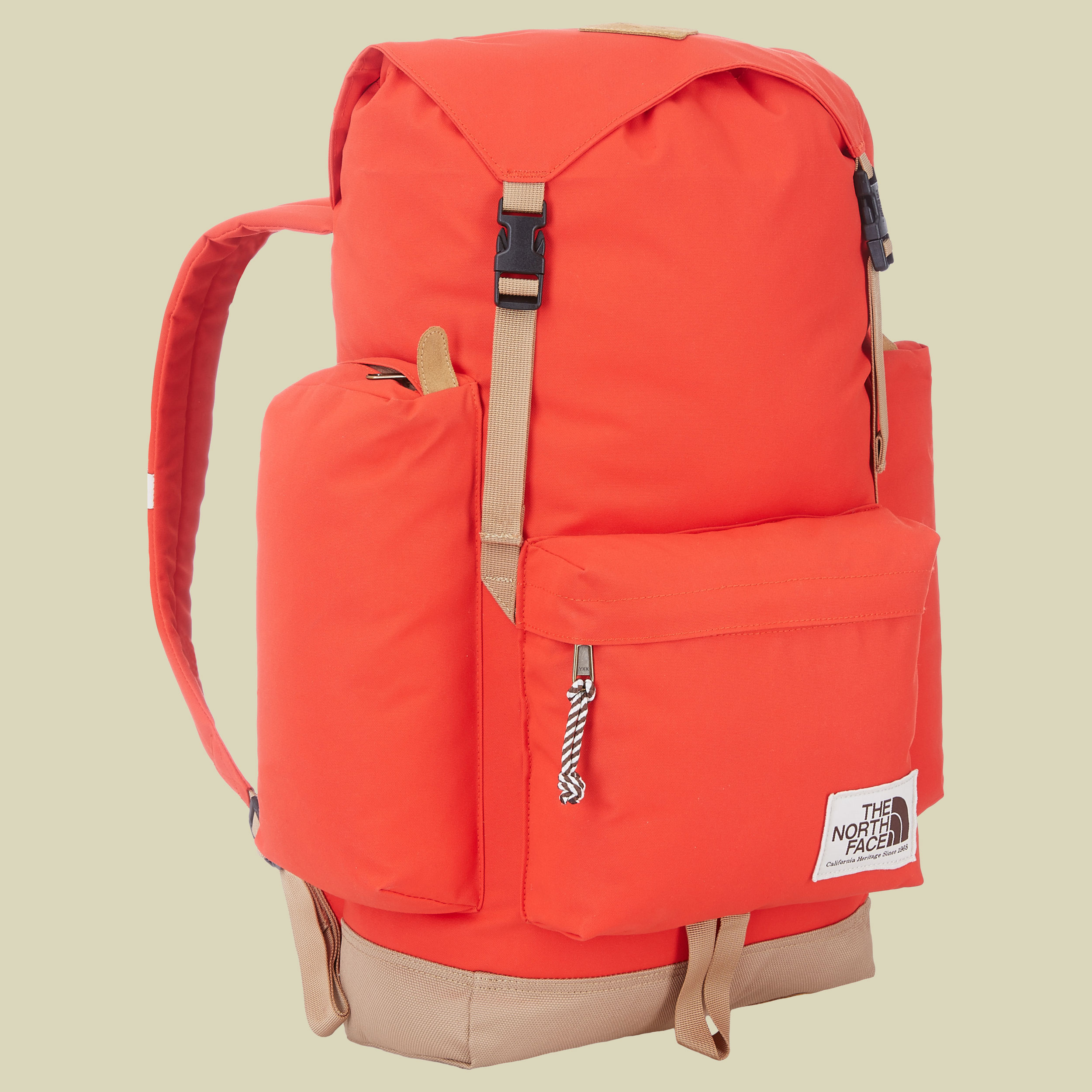 Rucksack Volumen 20 Farbe burnt olive green - black