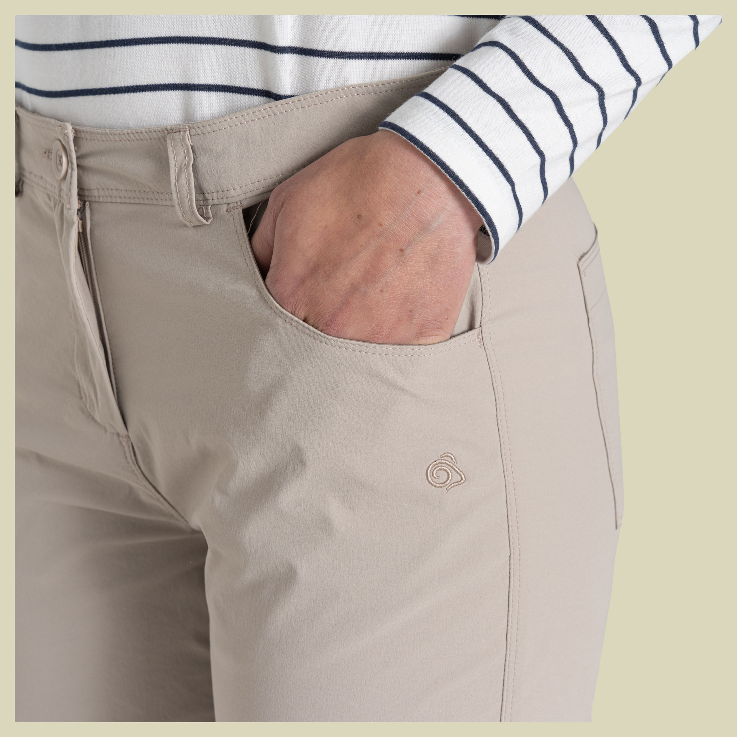 NosiLife Milla Trouser Women beige 36 - soft mushroom (UK 10)