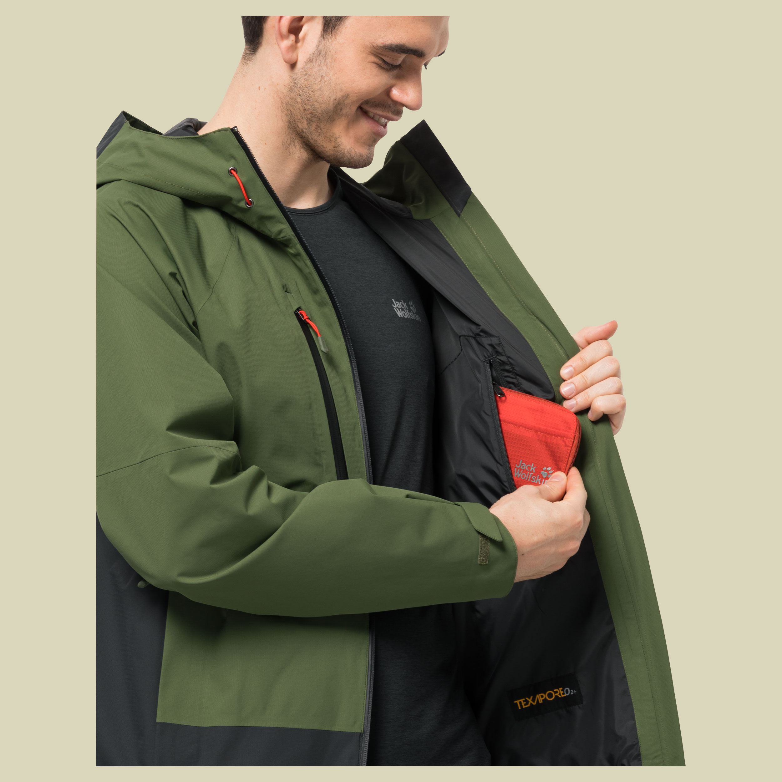 Eagle Peak 2L Jacket Men Größe XXL Farbe greenwood