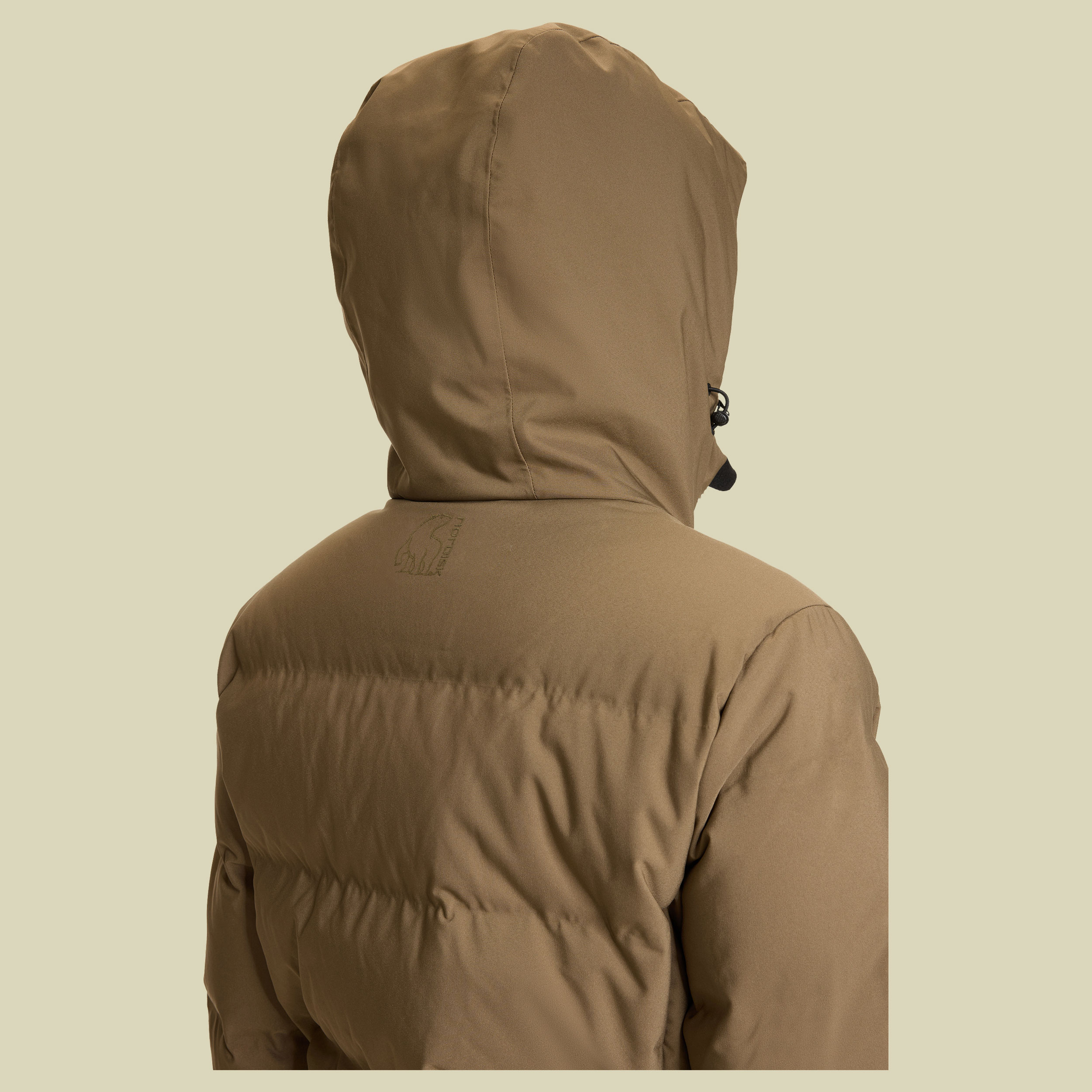 Aukea W's Bonded Down Coat L braun - capers