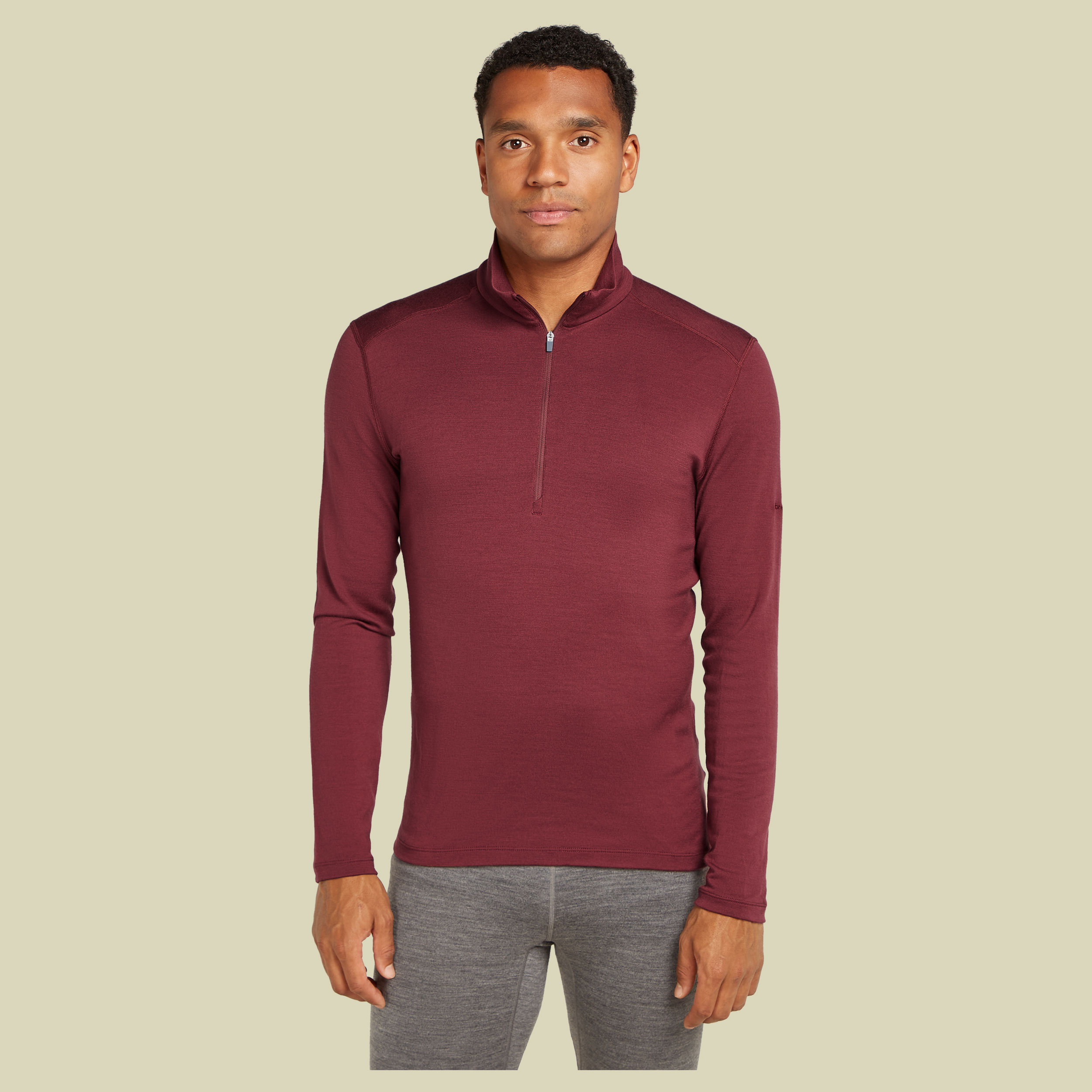 Tech LS Half Zip 260 Men braun XL - port