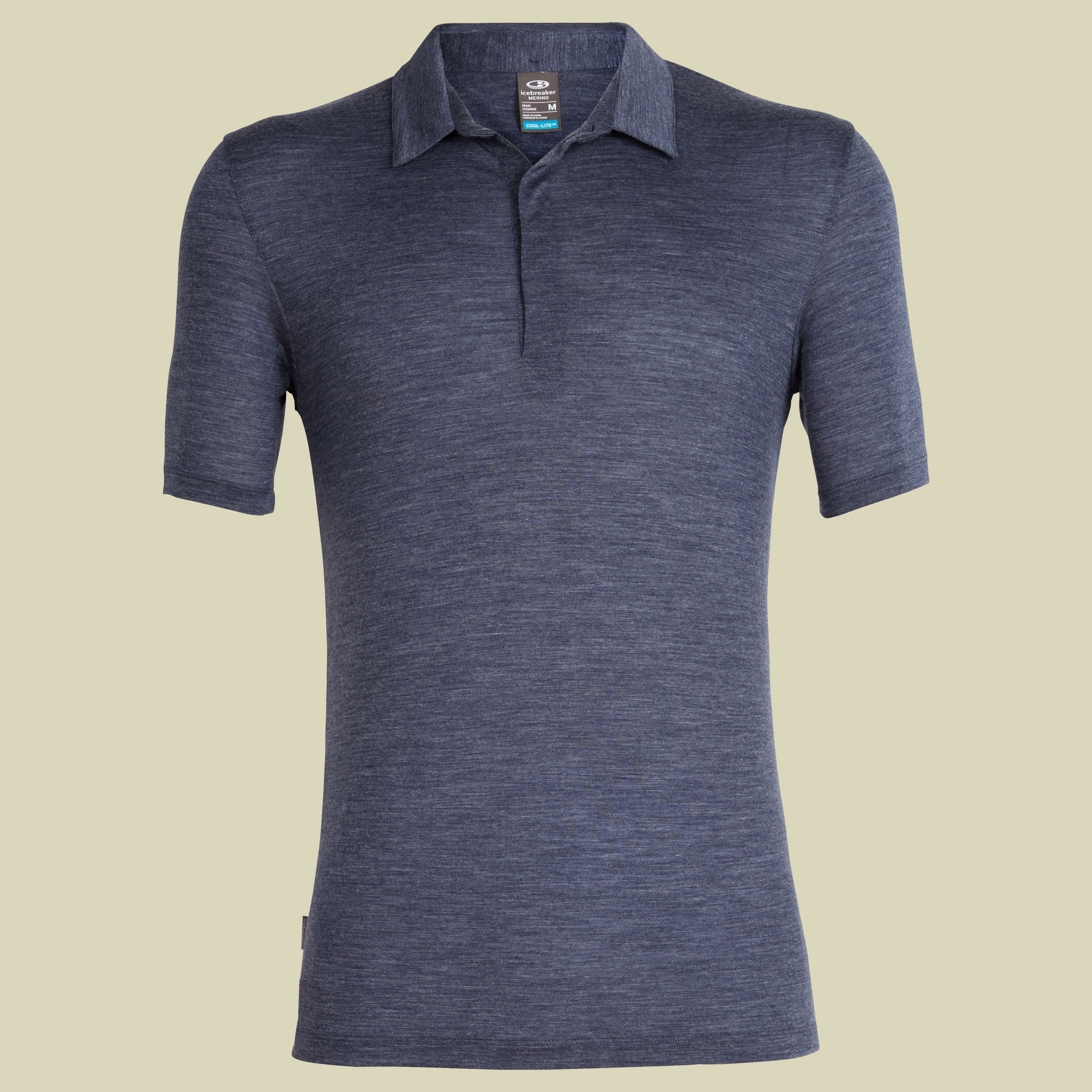 Solace SS Polo Men Größe M  Farbe midnight navy heather