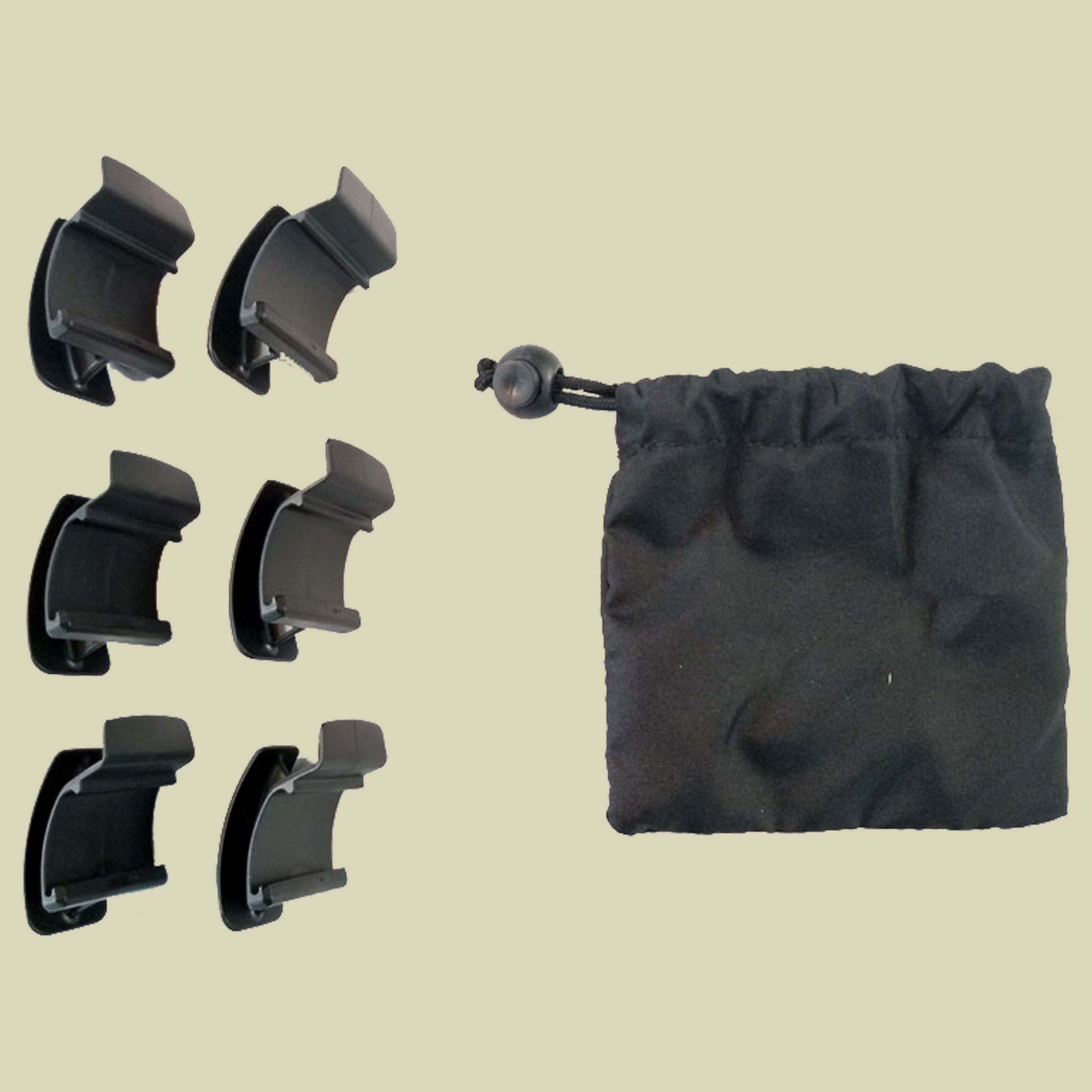 Regenverdeck Clips+ Beutel