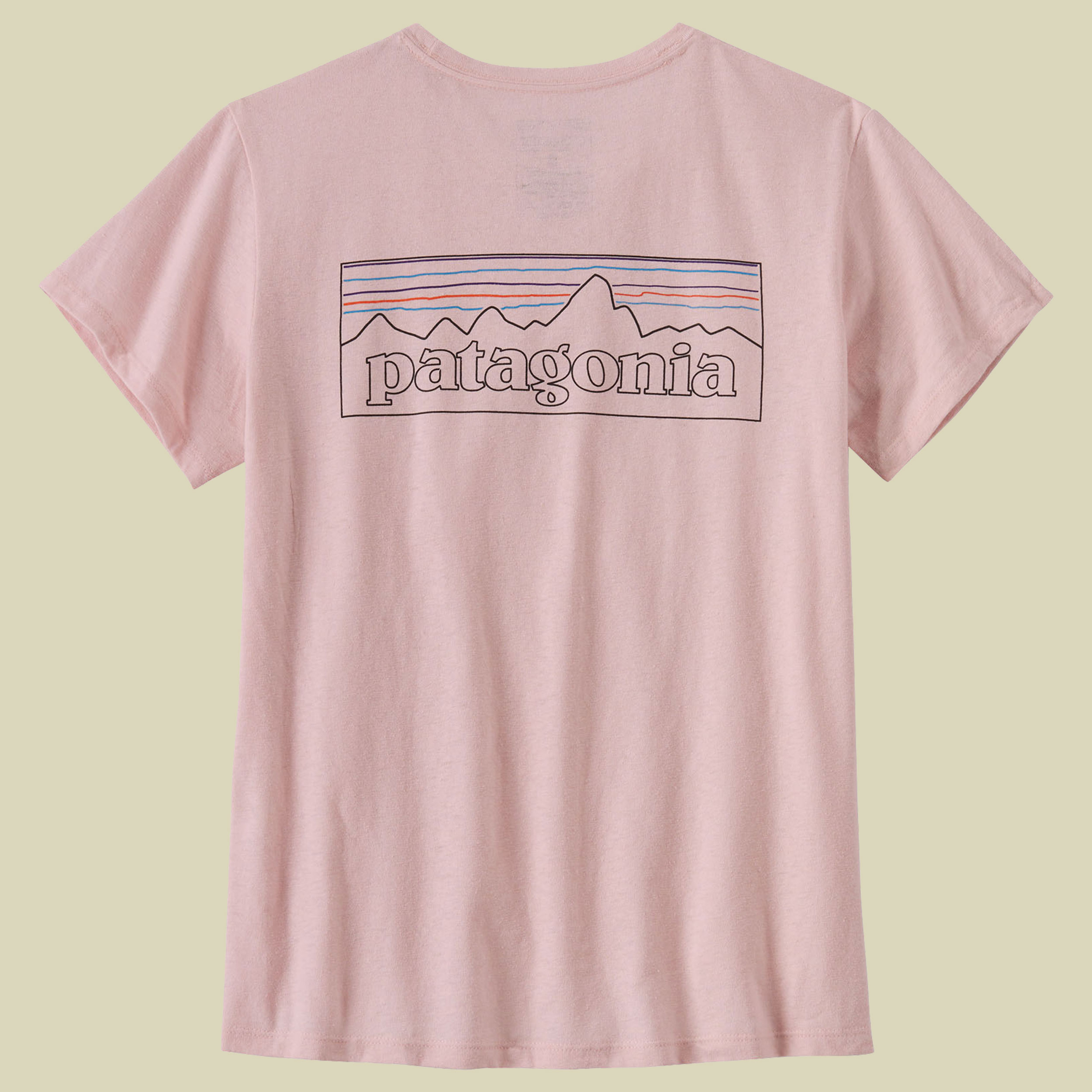 P-6 Logo Responsibili-Tee Women L rosa - P-6 outline:whisker pink