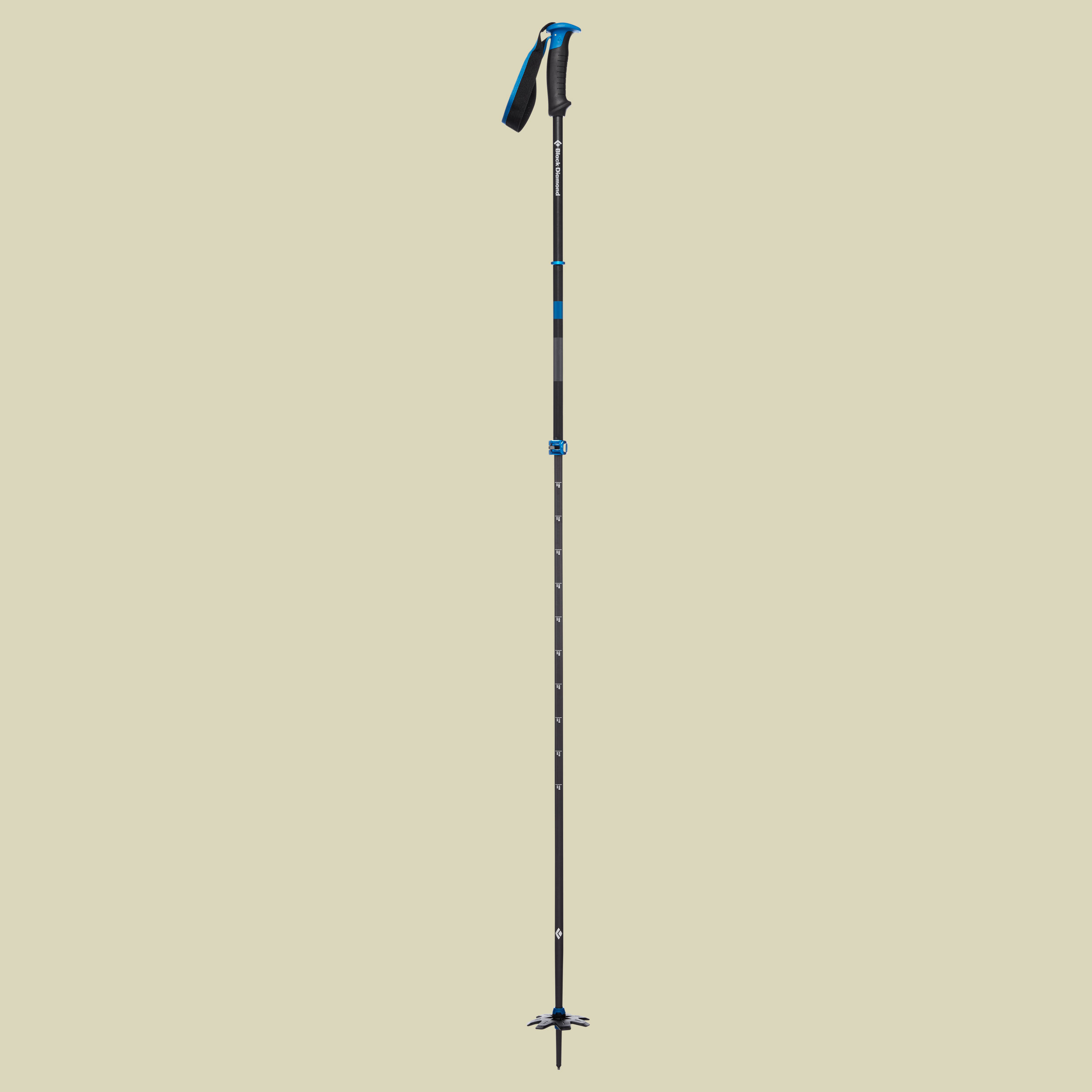 Traverse Pro Ski Poles Länge: 95-145 cm Farbe: schwarz-blau