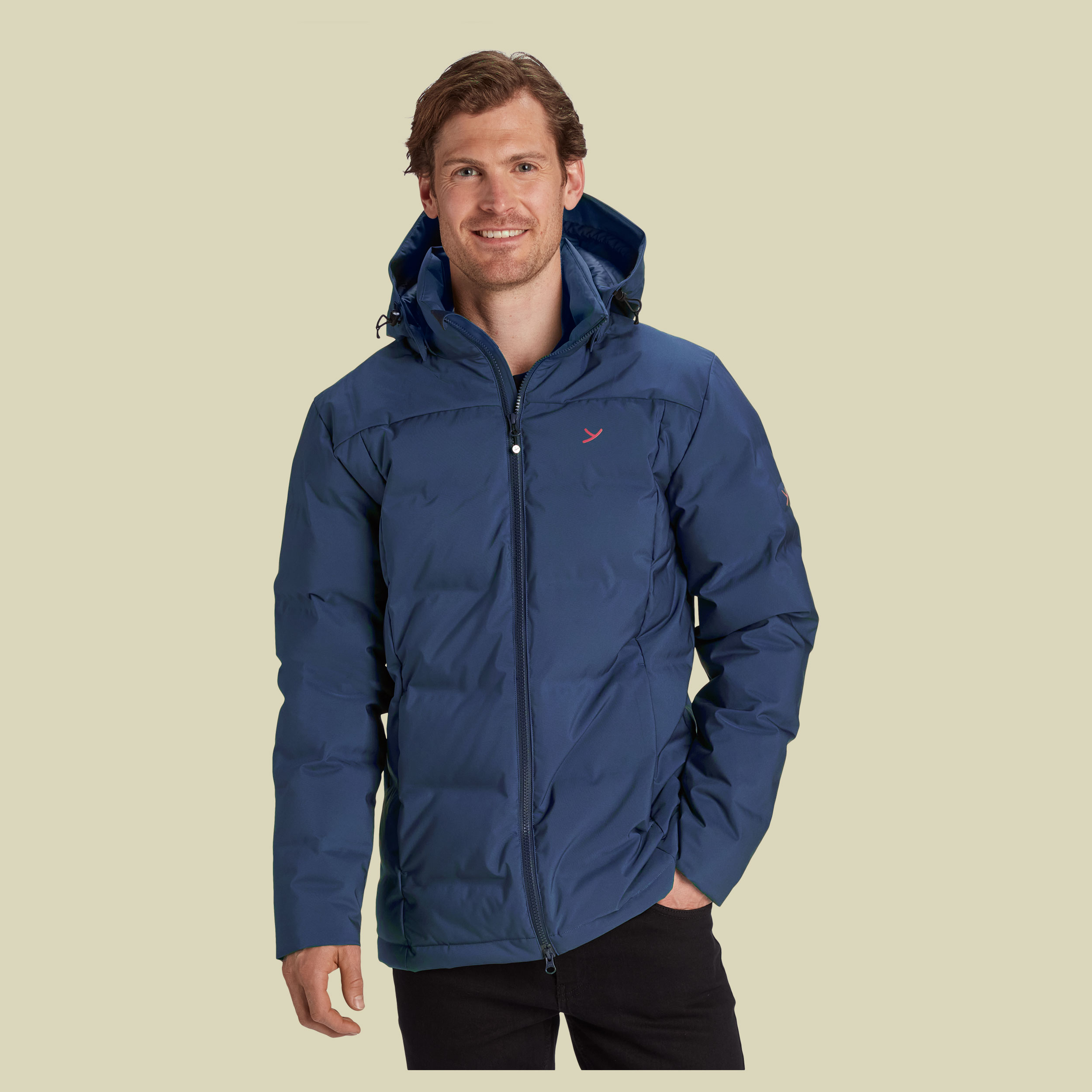 Akkarvik Bonded Down Jacket Men Größe M  Farbe dress blue