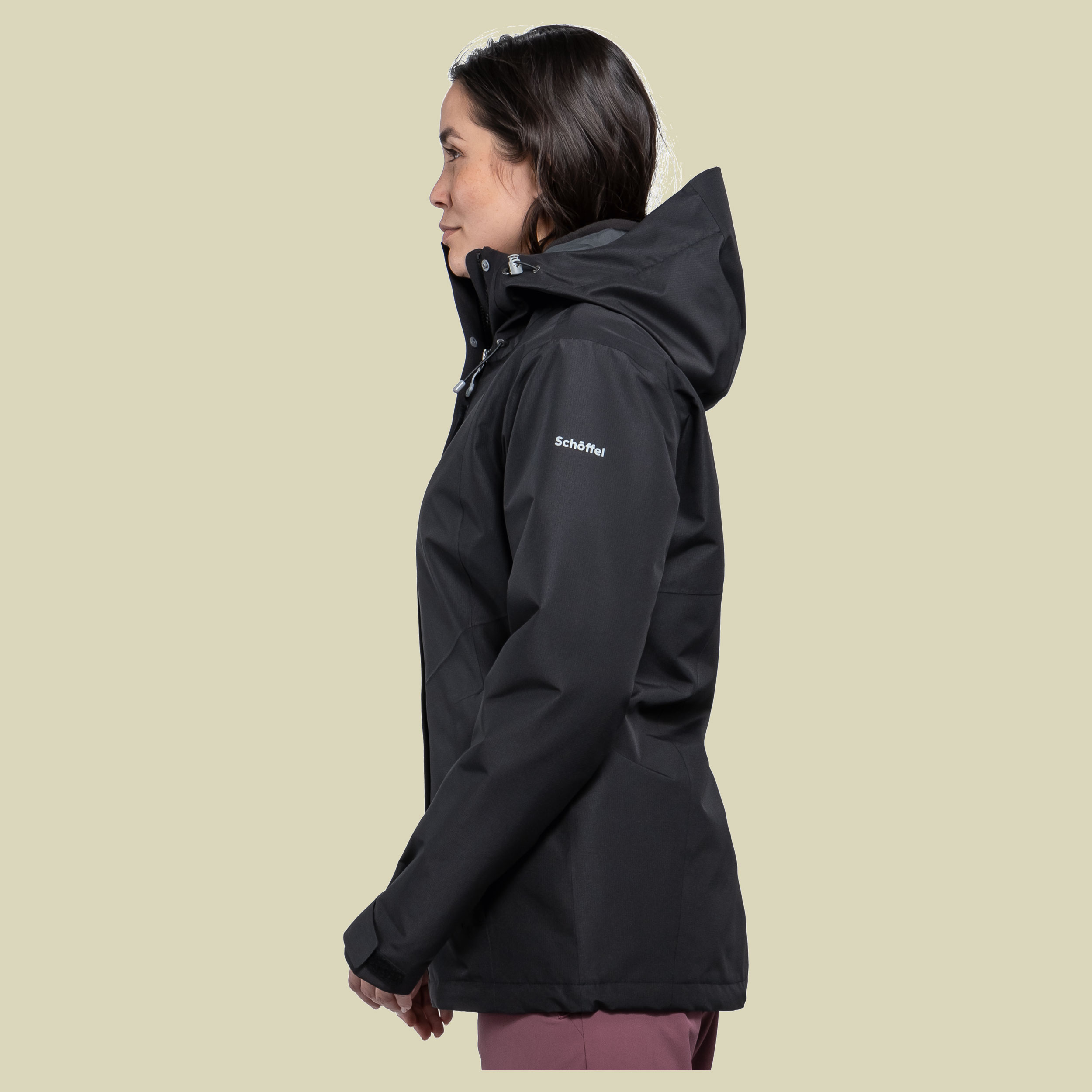 3in1 Jacket Style Okere Women 48 schwarz - black