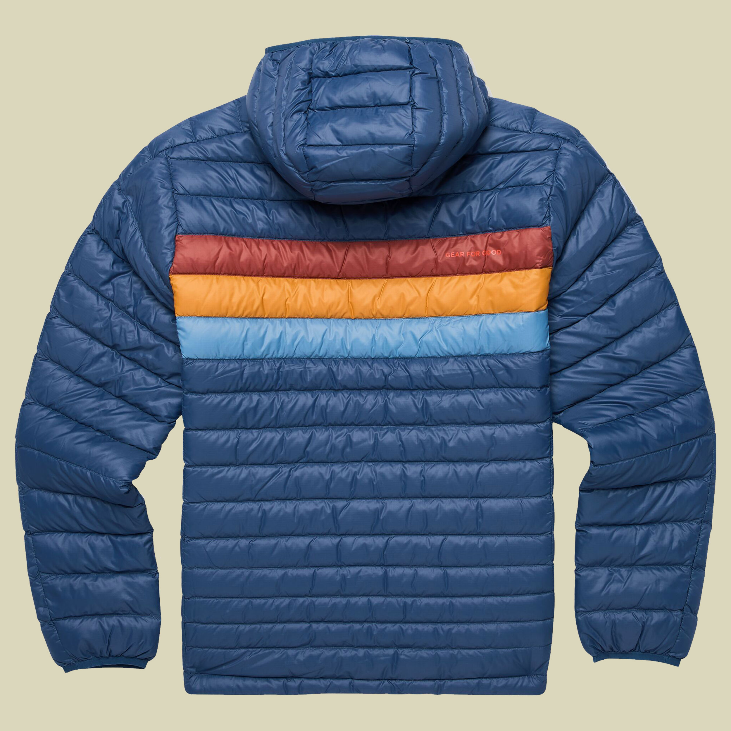 Fuego Down Hooded Jacket Men S blau