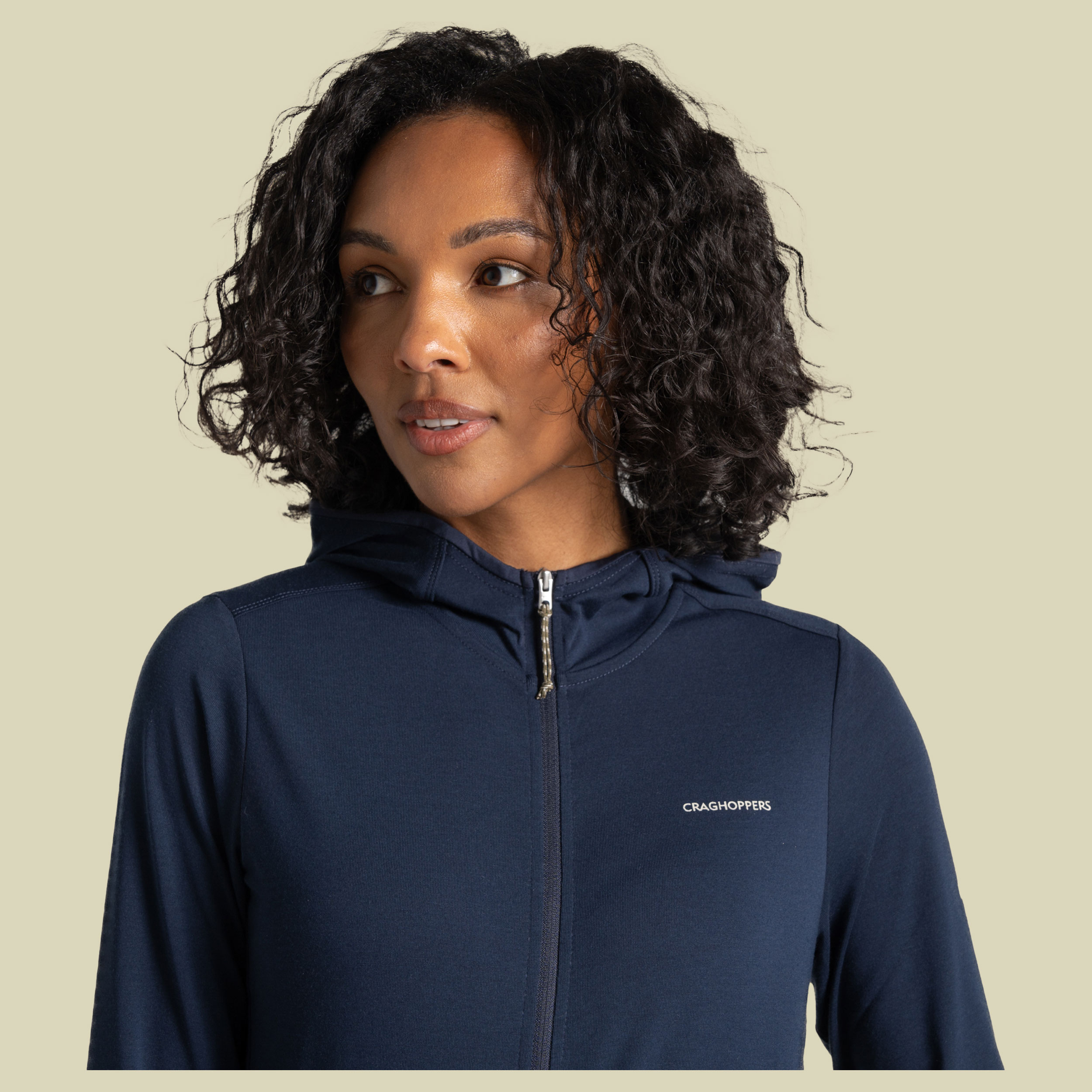 NosiLife Afia Hooded Jacket Women 44 blau -blue navy (UK 18)