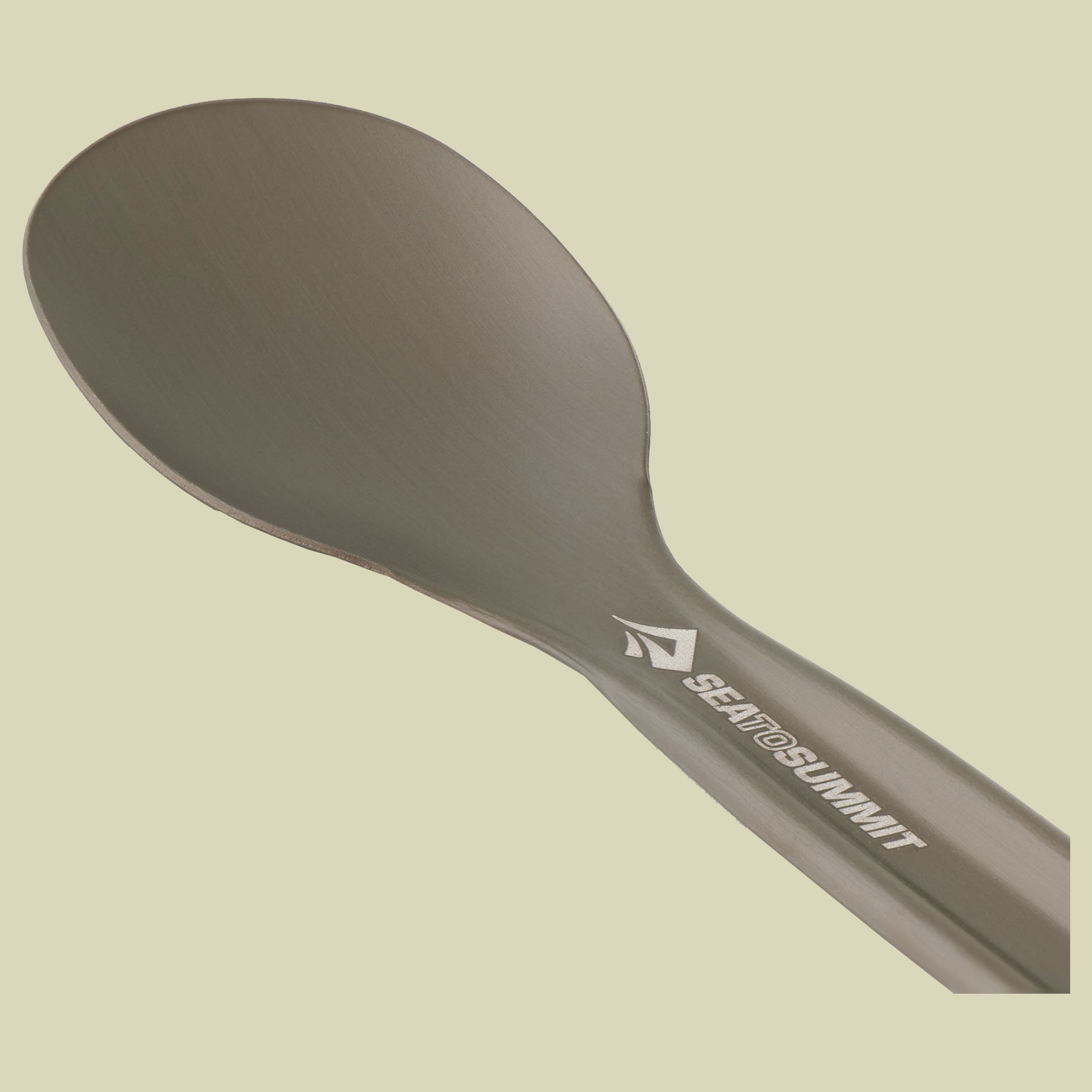 Frontier UL Long Handle Spoon grau - aluminium hard anodised grey
