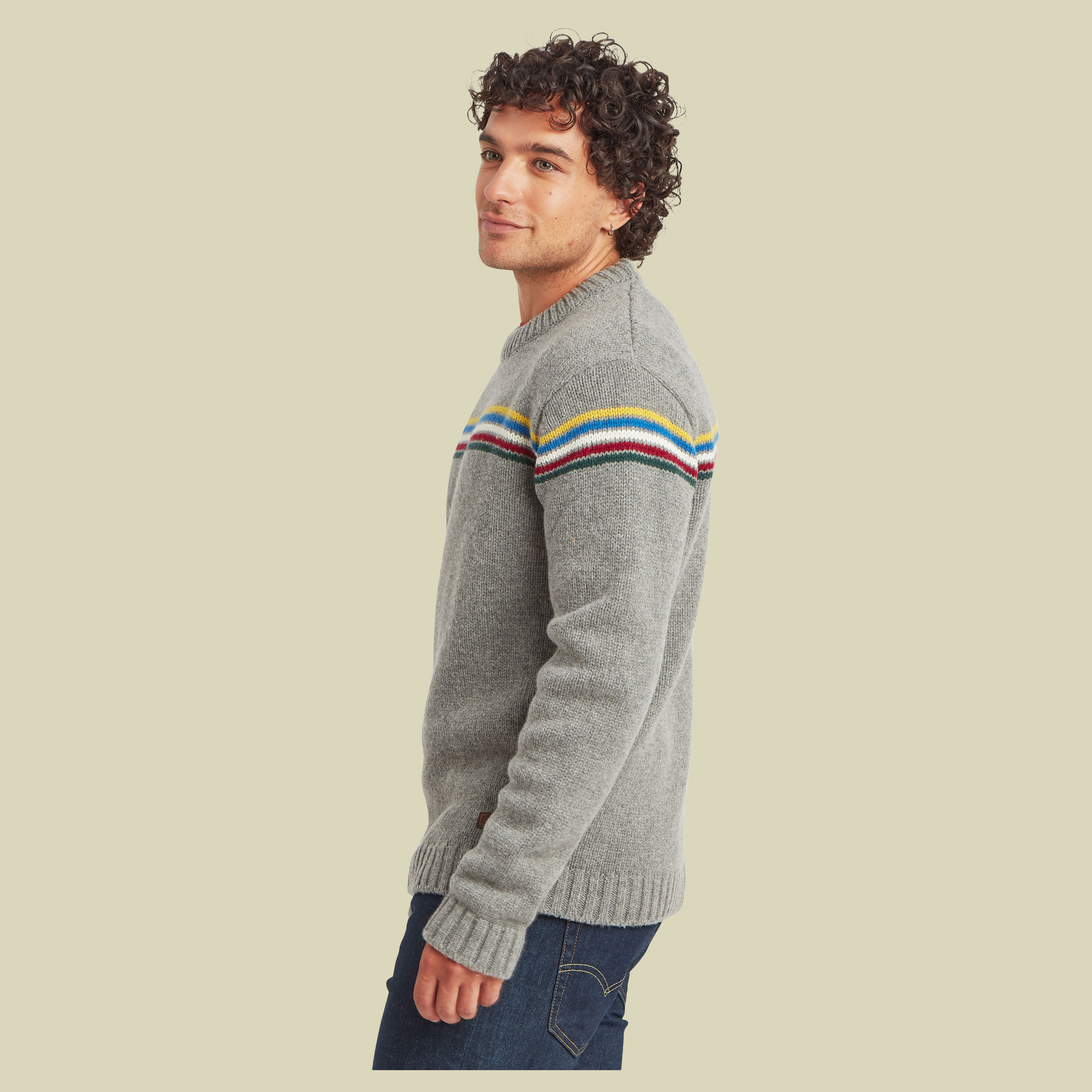 Mahesh Sweater Men XL grau - monsoon