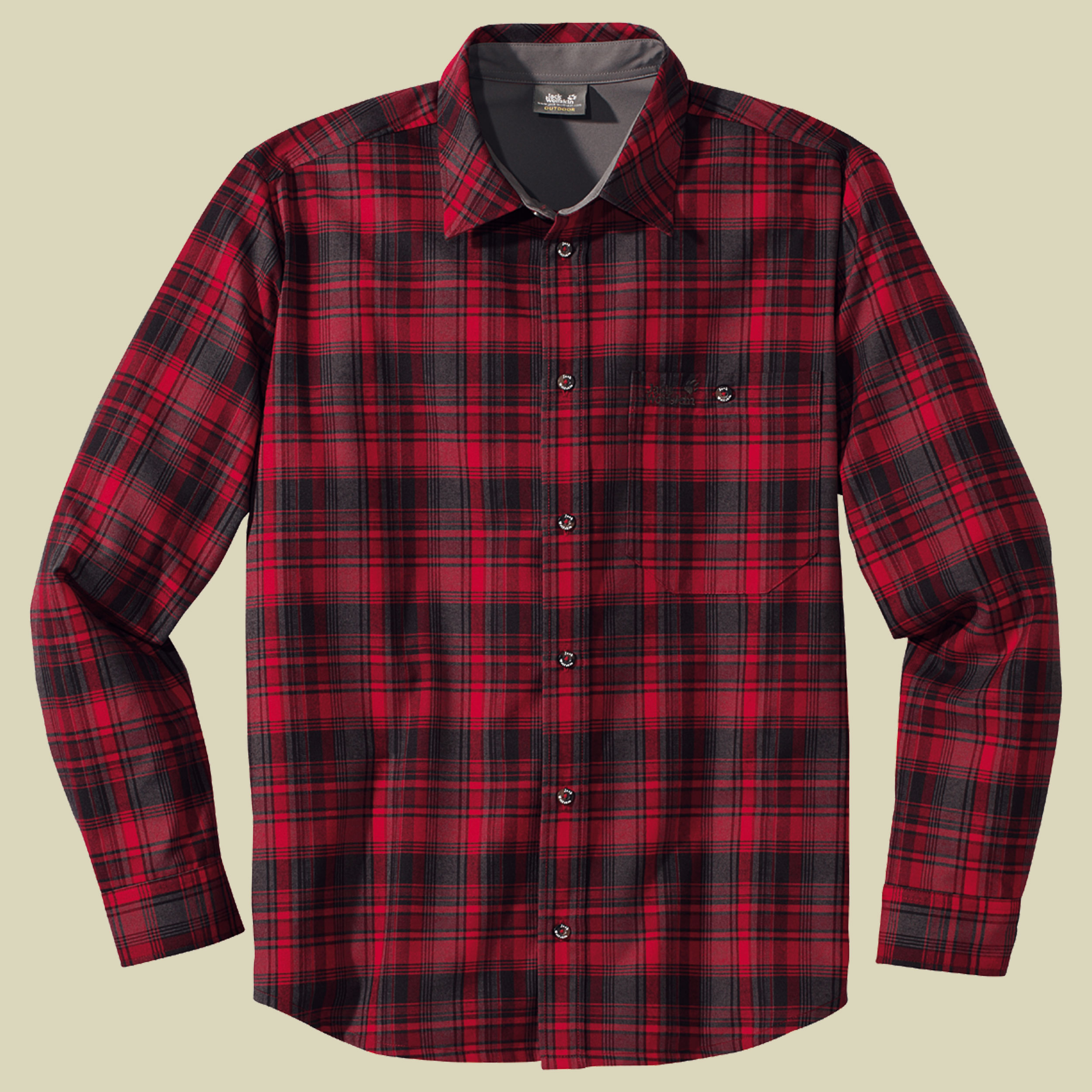 Viewpoint Shirt Men Größe S Farbe indian red checks