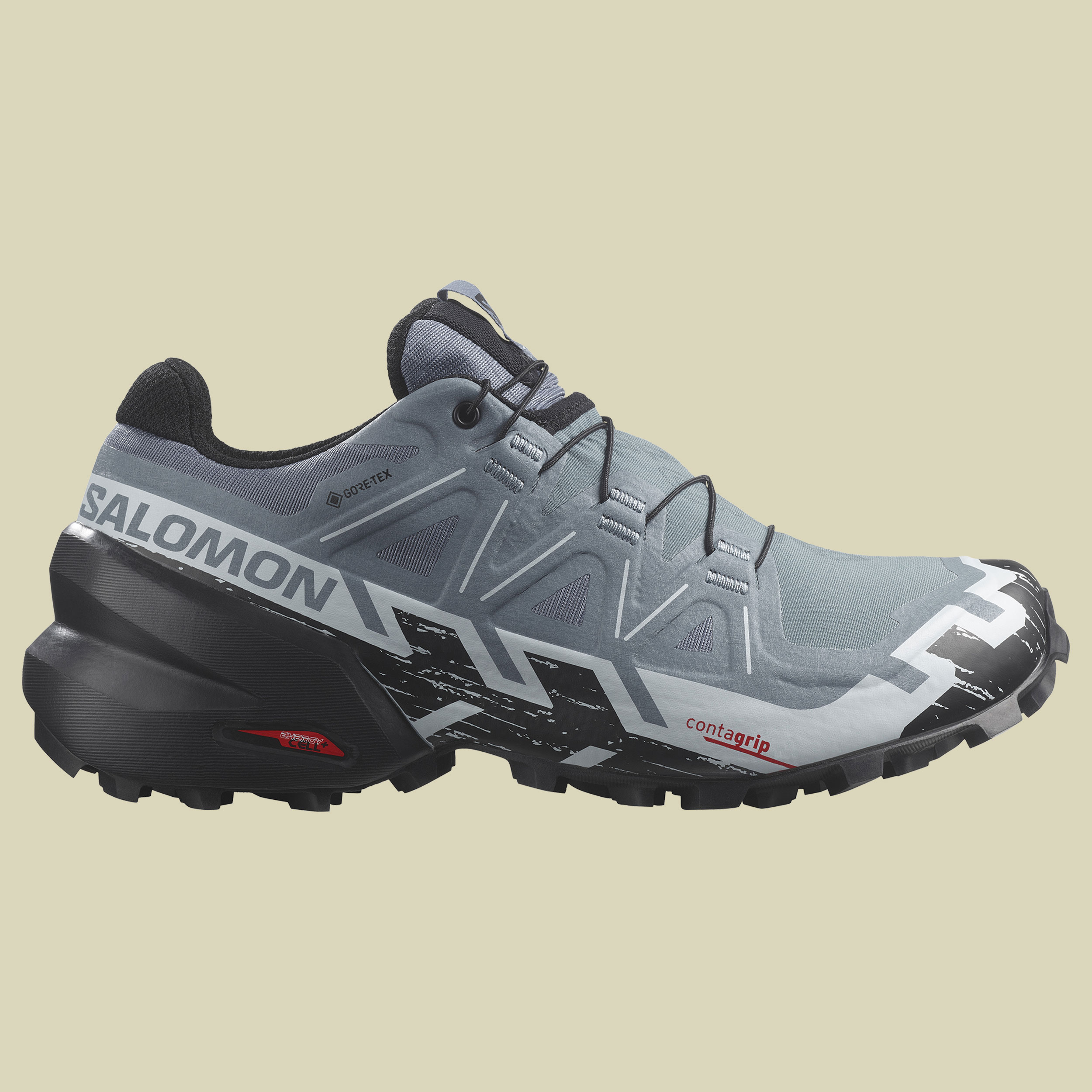 Speedcross 6 GTX Women Größe UK 7,5  Farbe flint stone//black/heather
