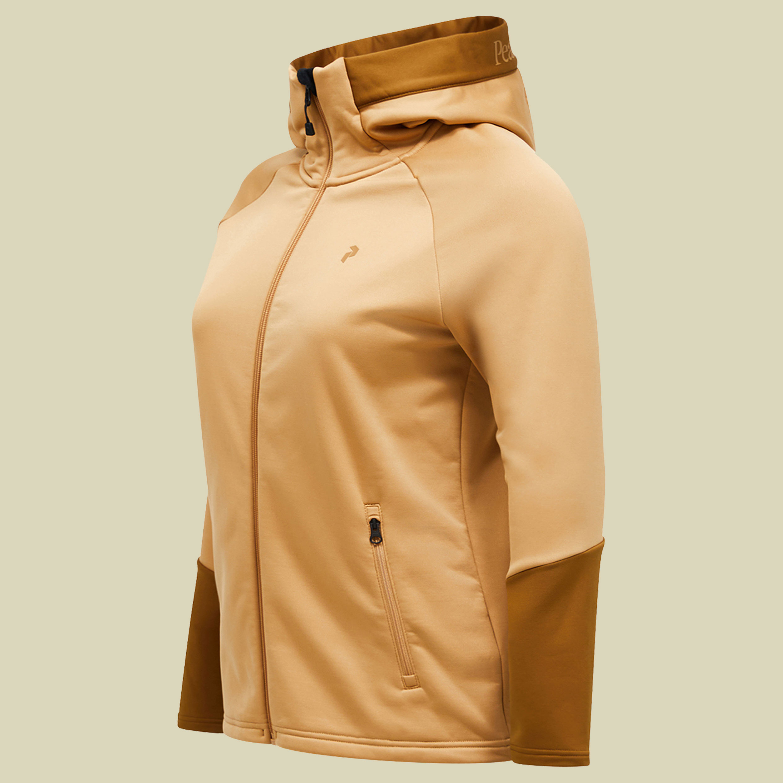 Rider Essentials Zip Hood Woman S beige - Farbe sierra sand-earthy summit